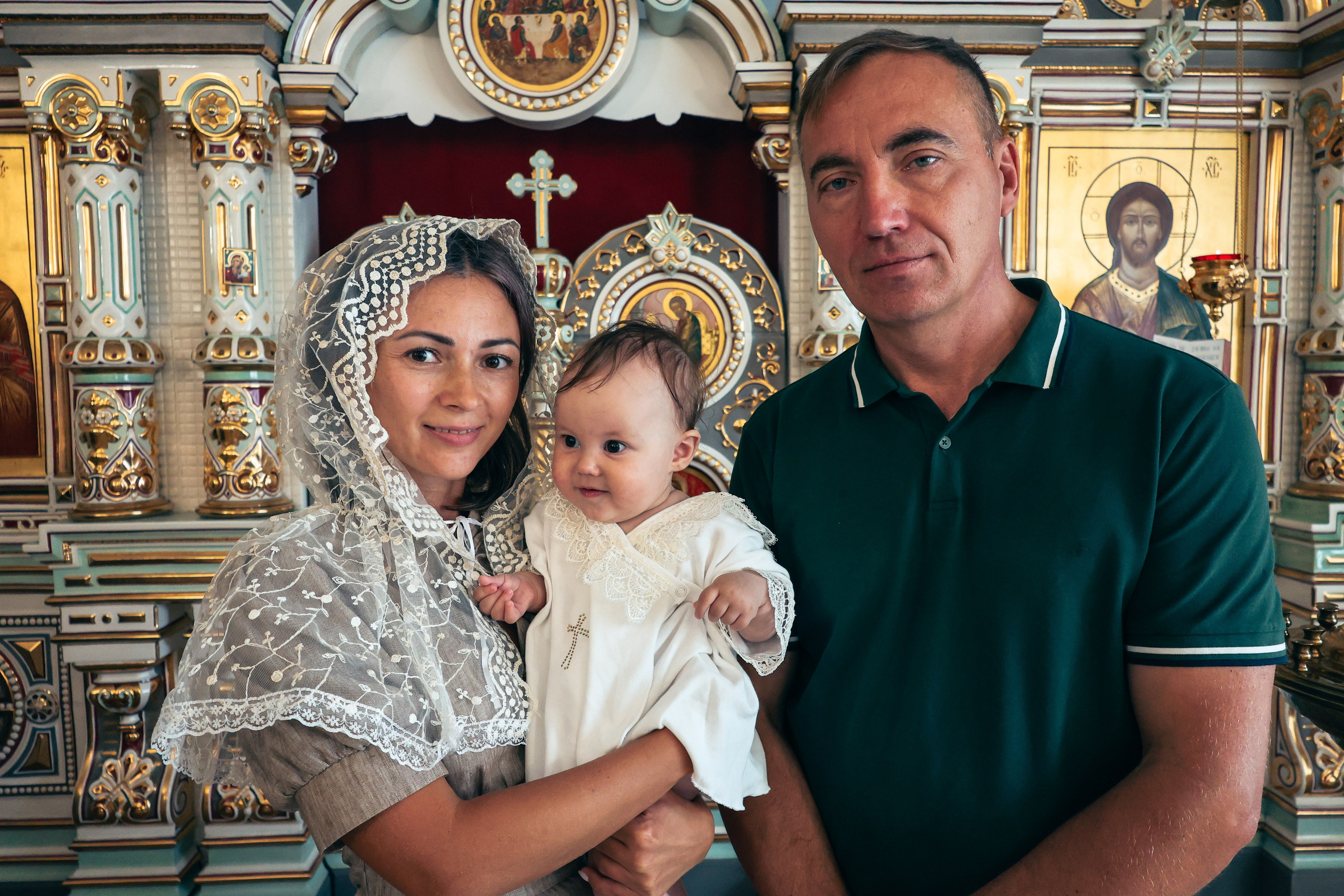 Крещение. Семейный фотограф в городе Екатеринбурге. Сафиуллина Екатерина