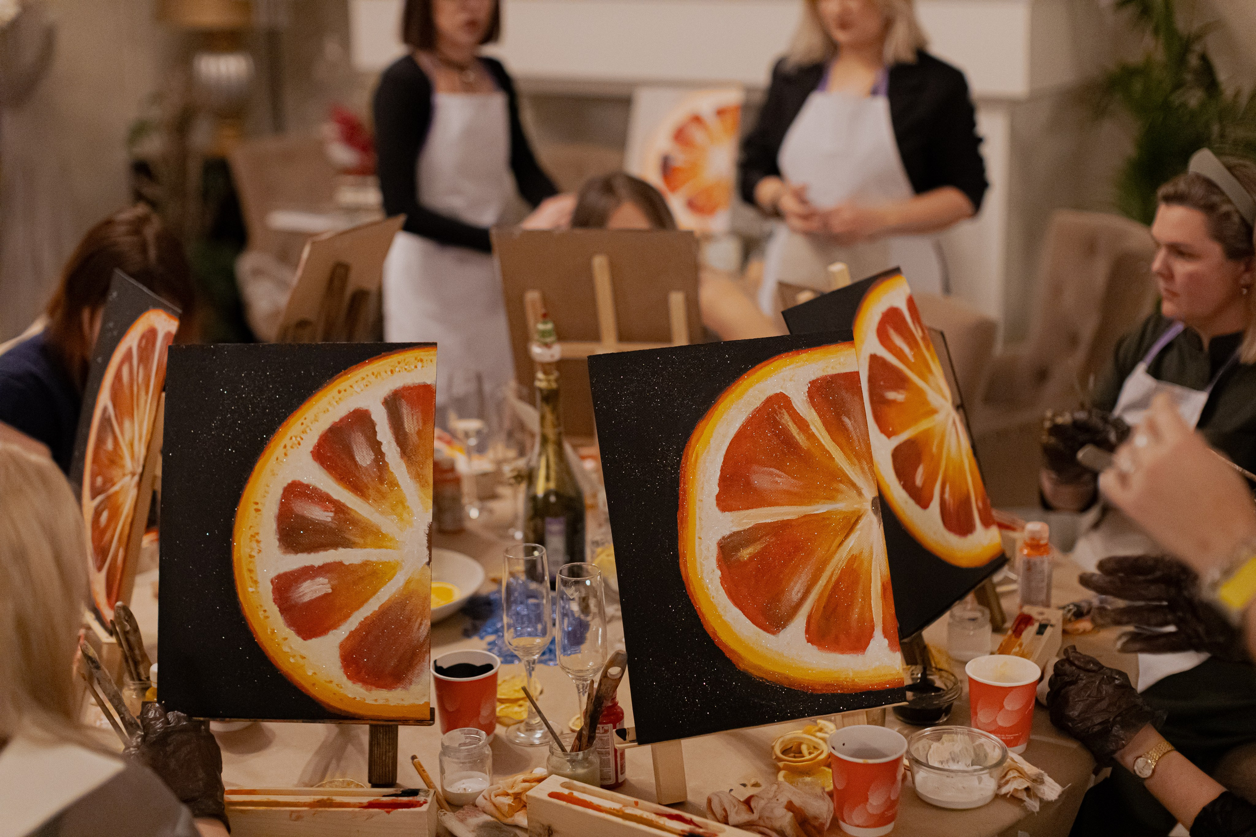 Мк Апельсин (для женского клуба ВМЕСТЕ). Анастасия Ракчеева Художник