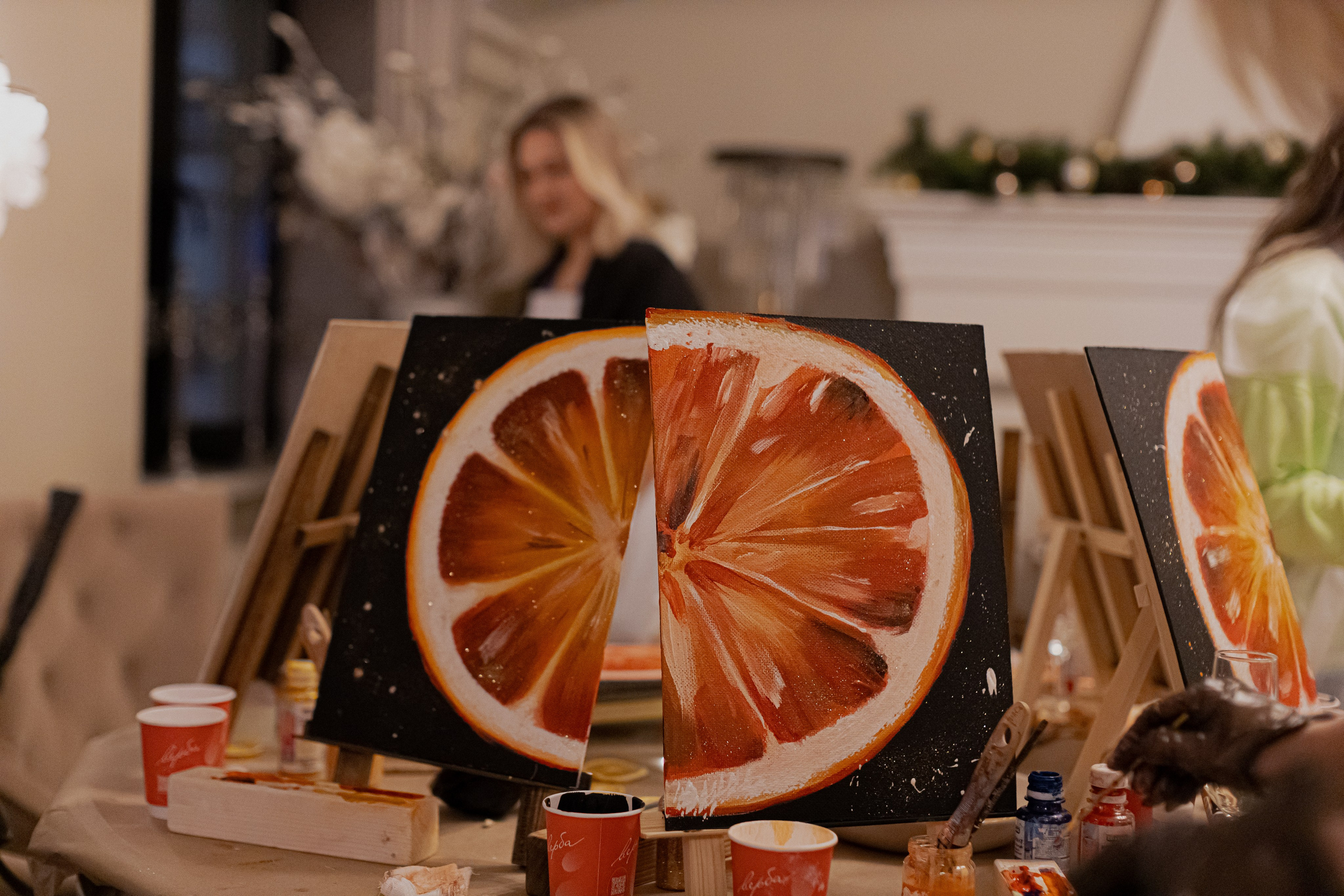 Мк Апельсин (для женского клуба ВМЕСТЕ). Анастасия Ракчеева Художник