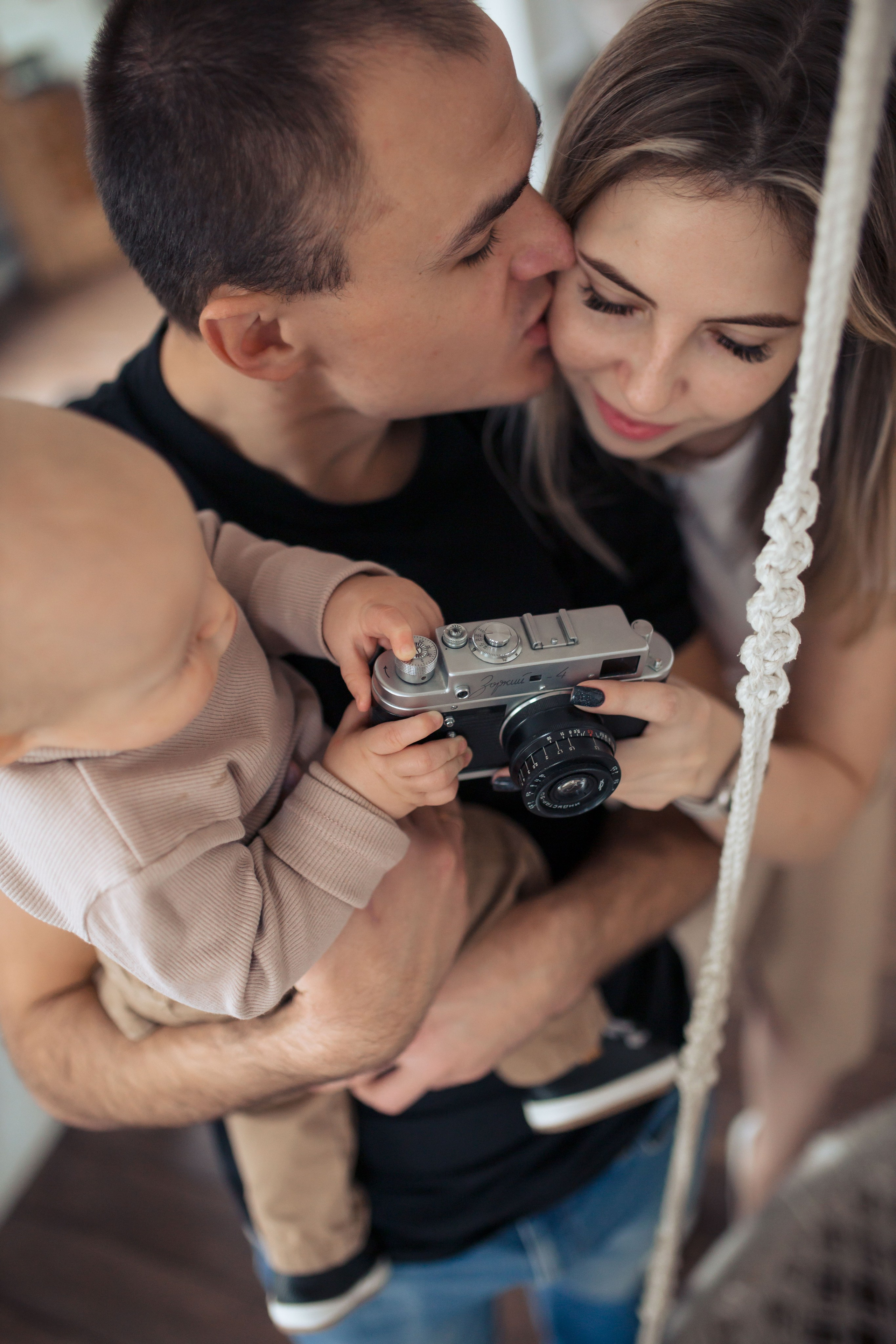 Семейная фотосессия на 1 год ребенку, день рождения. Фотограф Валерия Горбунова Подольск Бутово Видное Щербинка