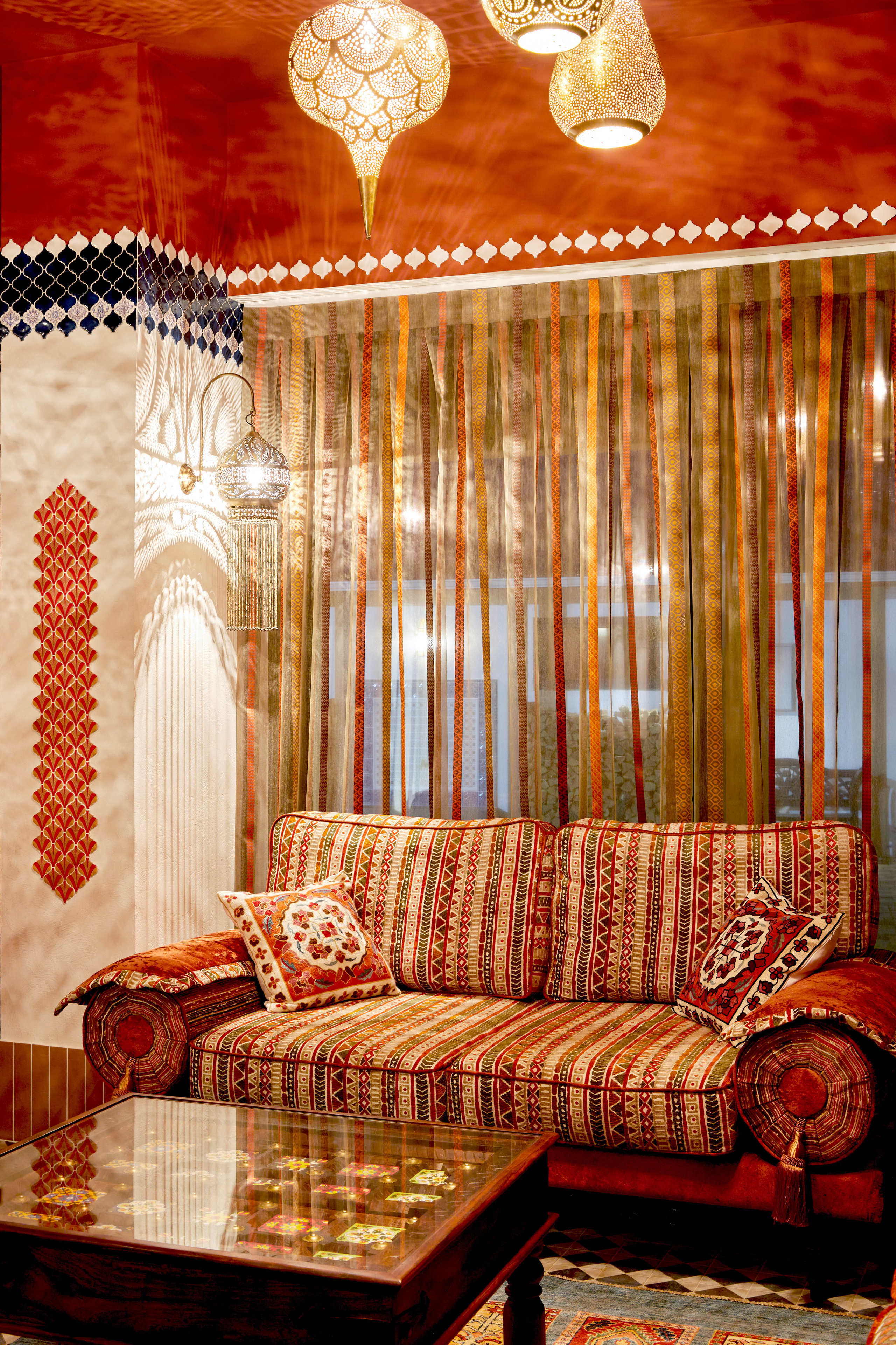 Реализованный проект частного СПА в марокканском стиле дизайнера Елены Алтуниной. Интерьерный фотограф Краснодар. Галина Ладыгина