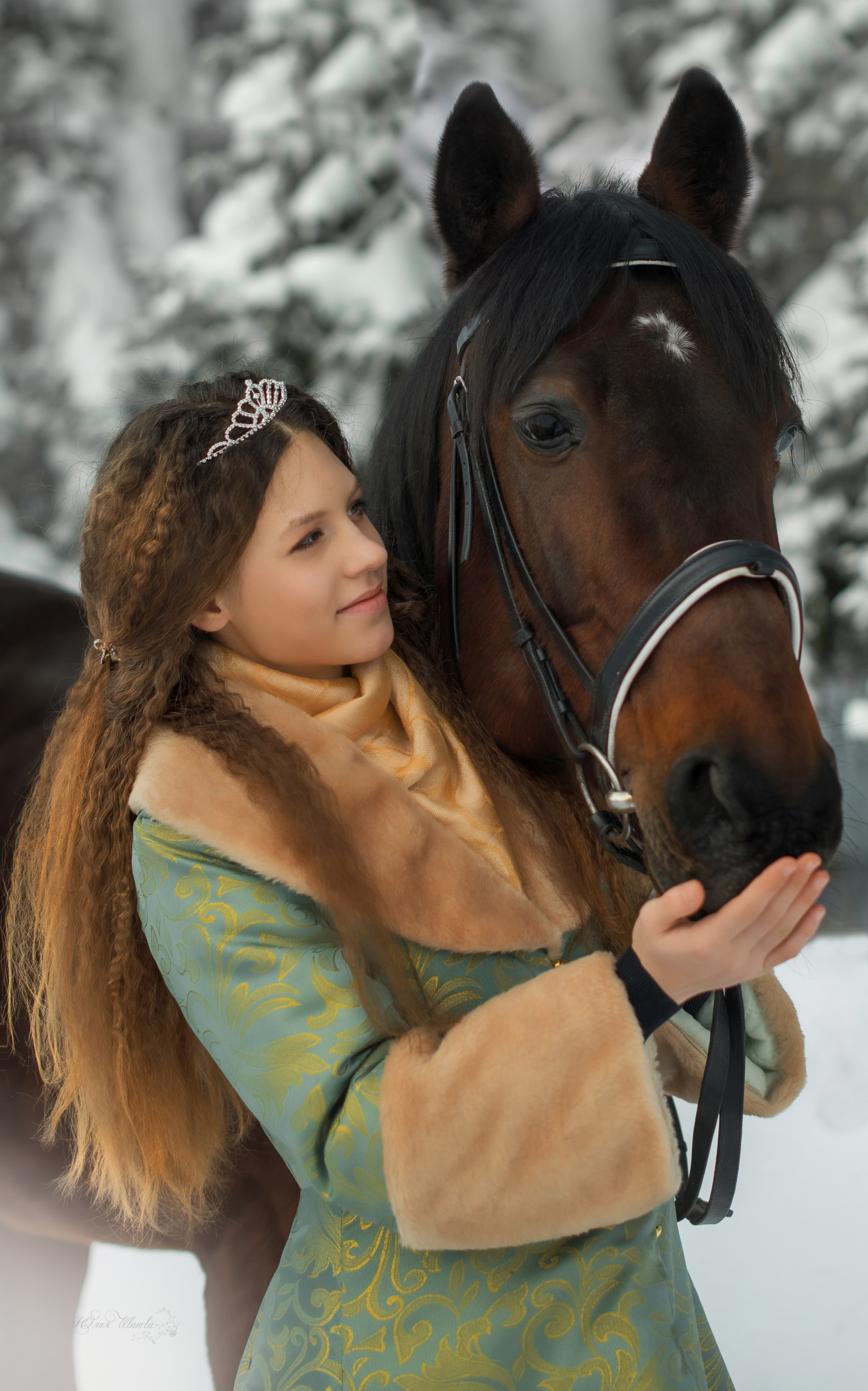 Настя и Гайдук. Конный фотограф в Саратове Юлия Иванова