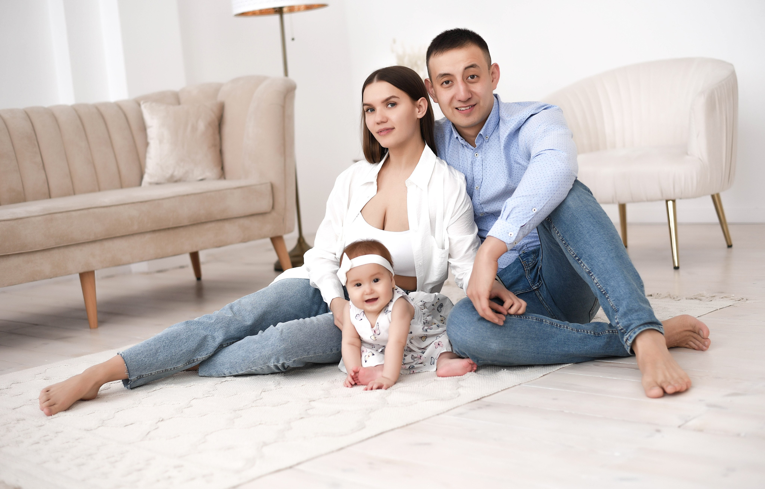 Семейная студийная. Свадебный, семейный, детский, контент фотограф в Омске Максим Ильин