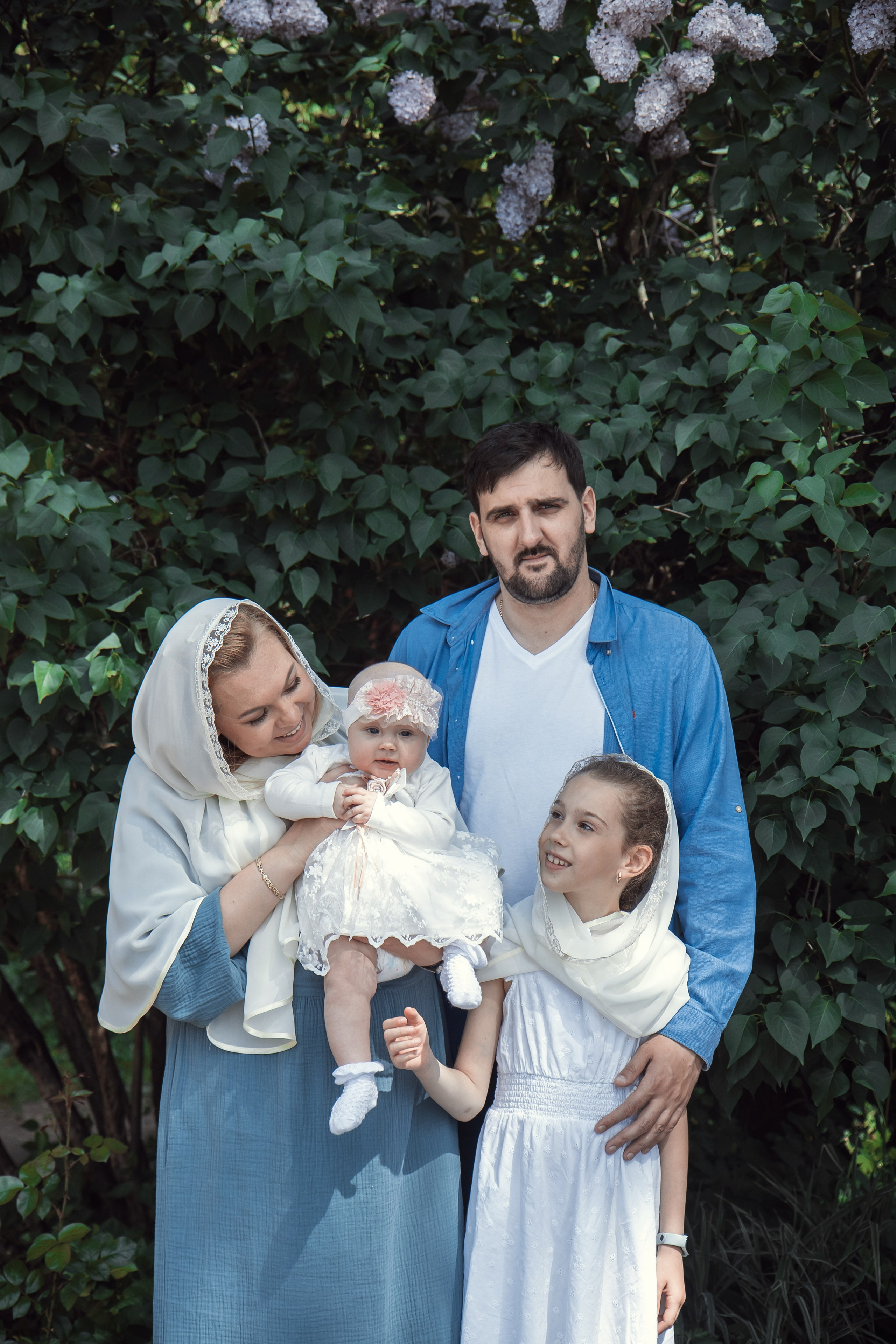 Таинство Крещения Алёны в Церкви Сретения Господня. Детский и семейный фотограф в Пушкино, Мытищи, Москва Сергеева Светлана