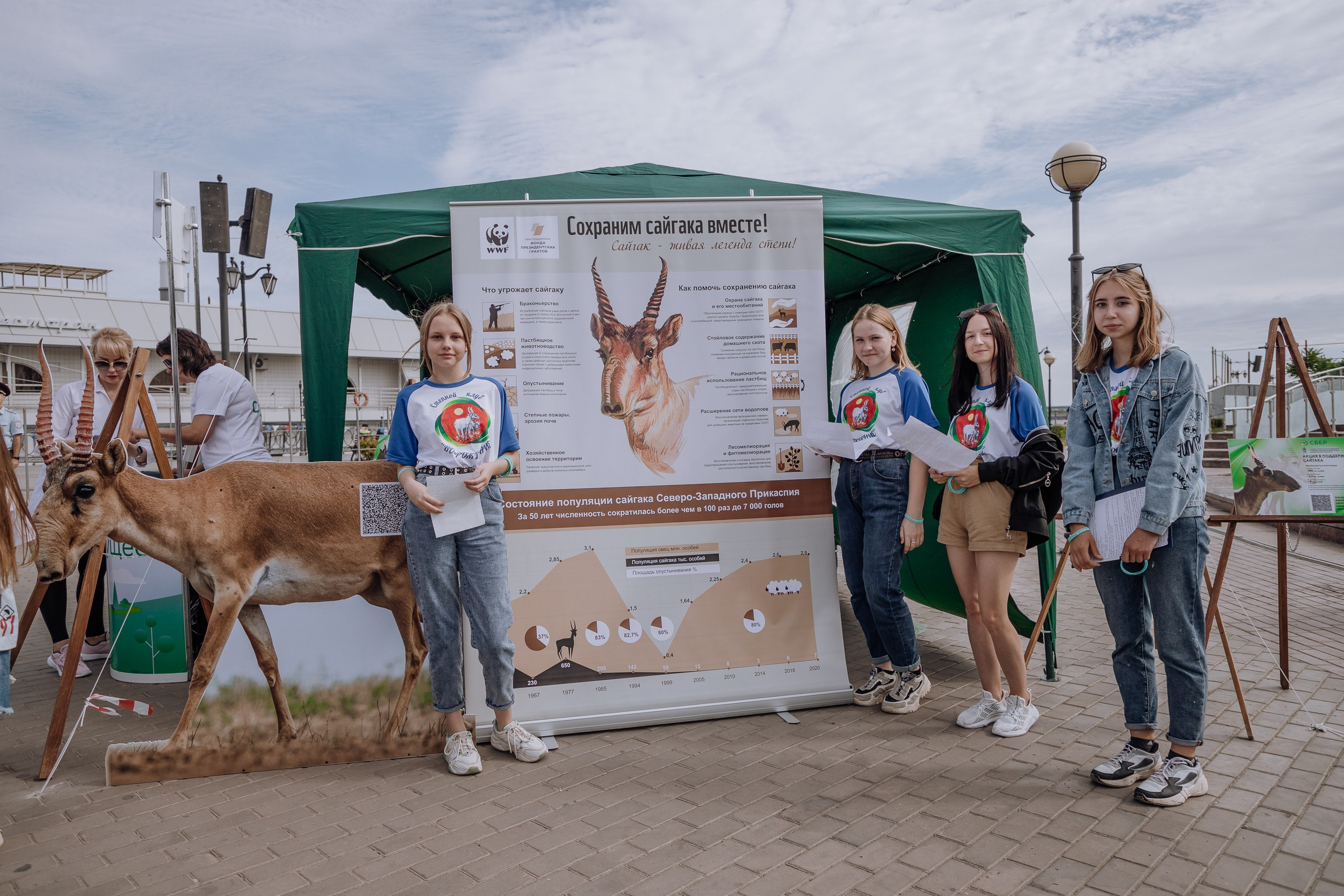 Зелёный марафон | Сбер. Фотограф Евгений Шеин | Астрахань