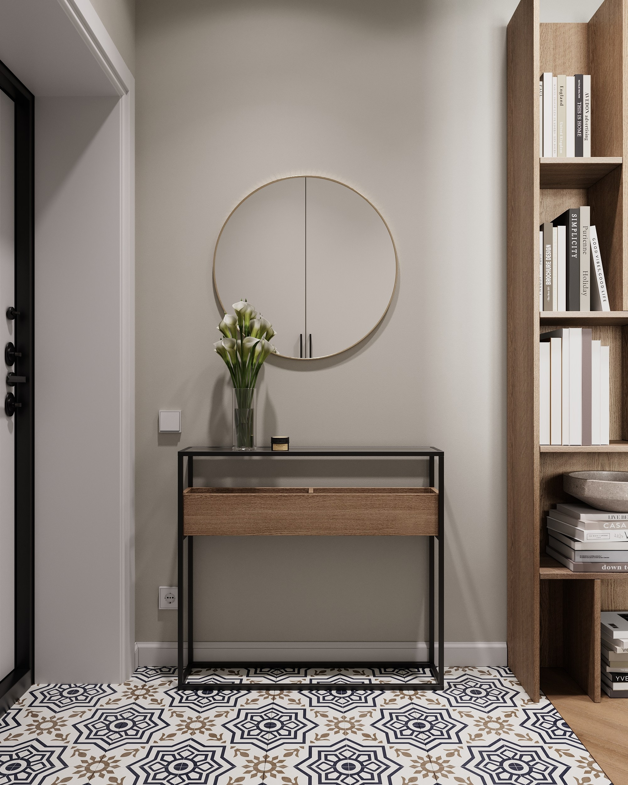 Квартира в сталинке. Студия 3D визуализации