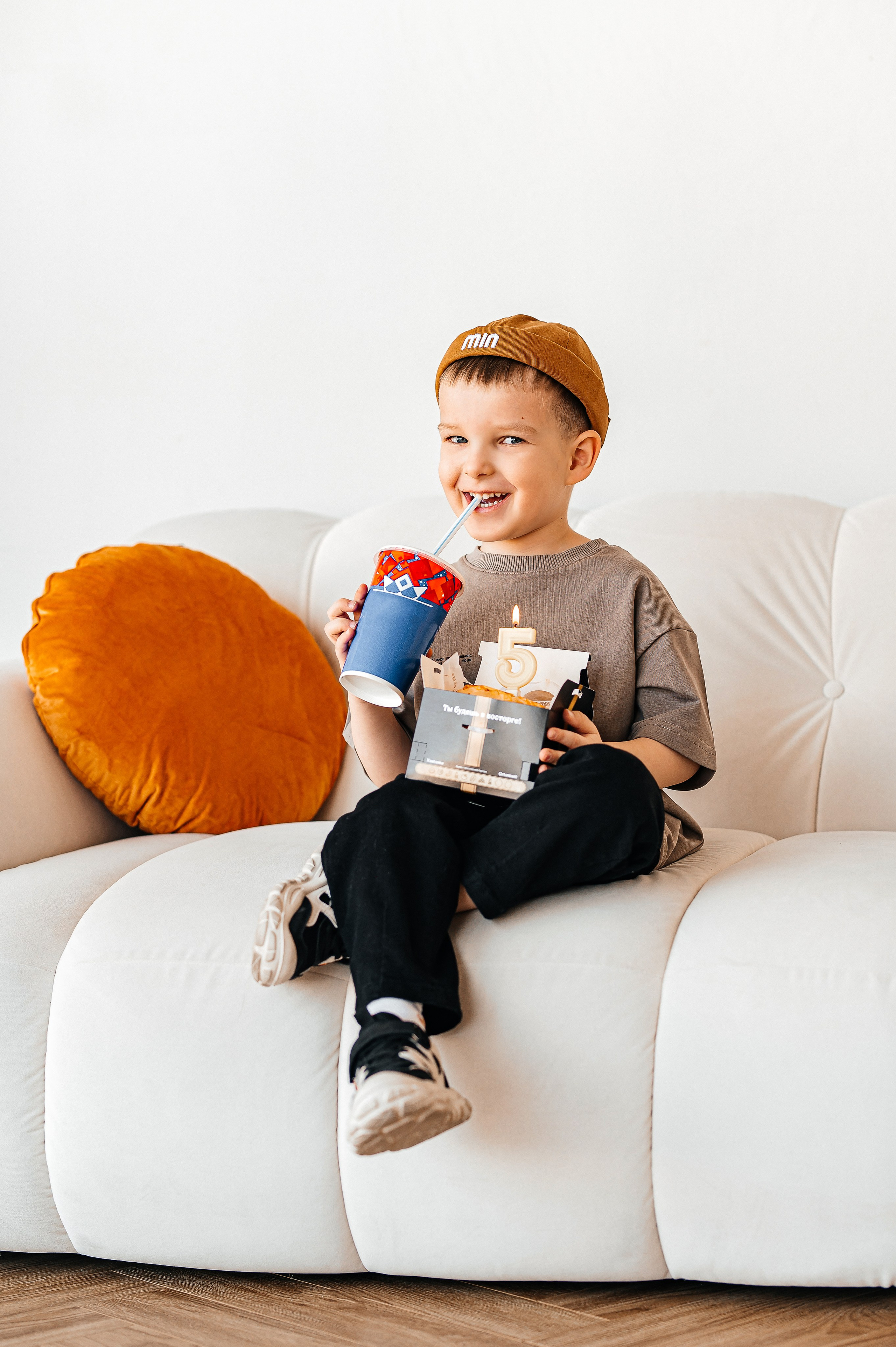 Фёдору 5 лет. Фотограф Таинств Крещения и Венчания в г. Курске