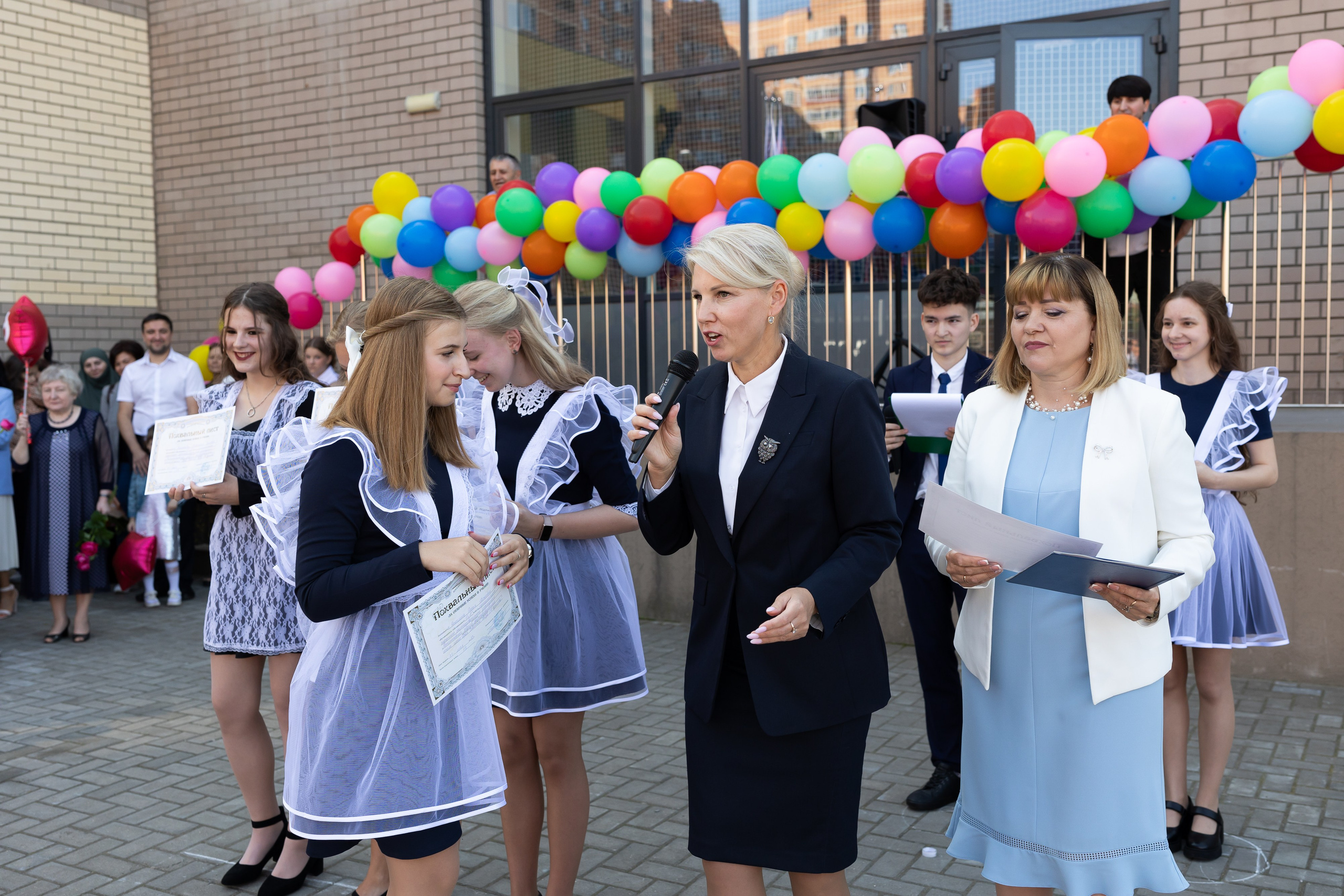 Линейка 1 сентября. Профессиональный Фотограф в Москве Андрей Славнов