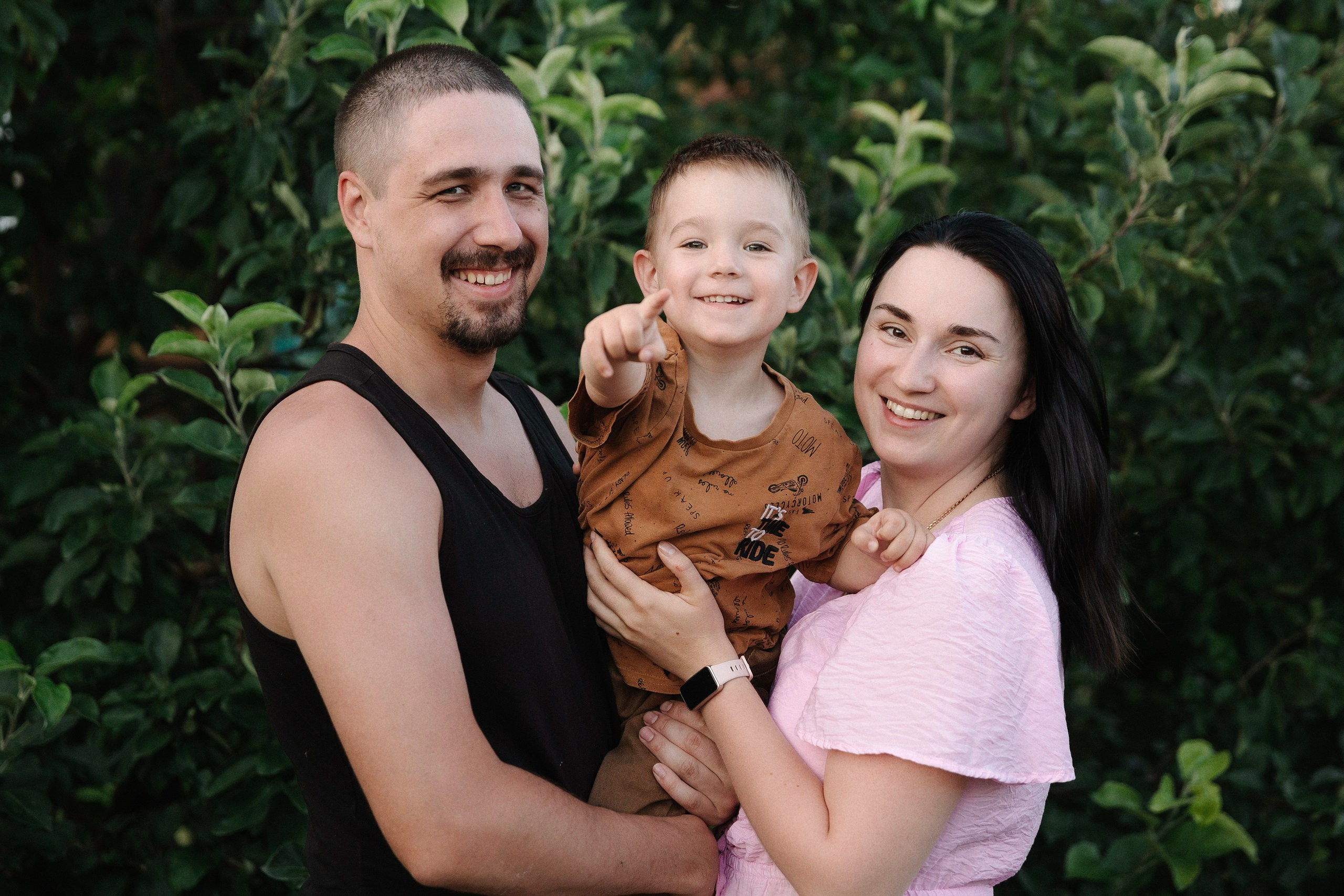 Ваня, Аня и Стёпа. Фотограф Любовь Щербинина