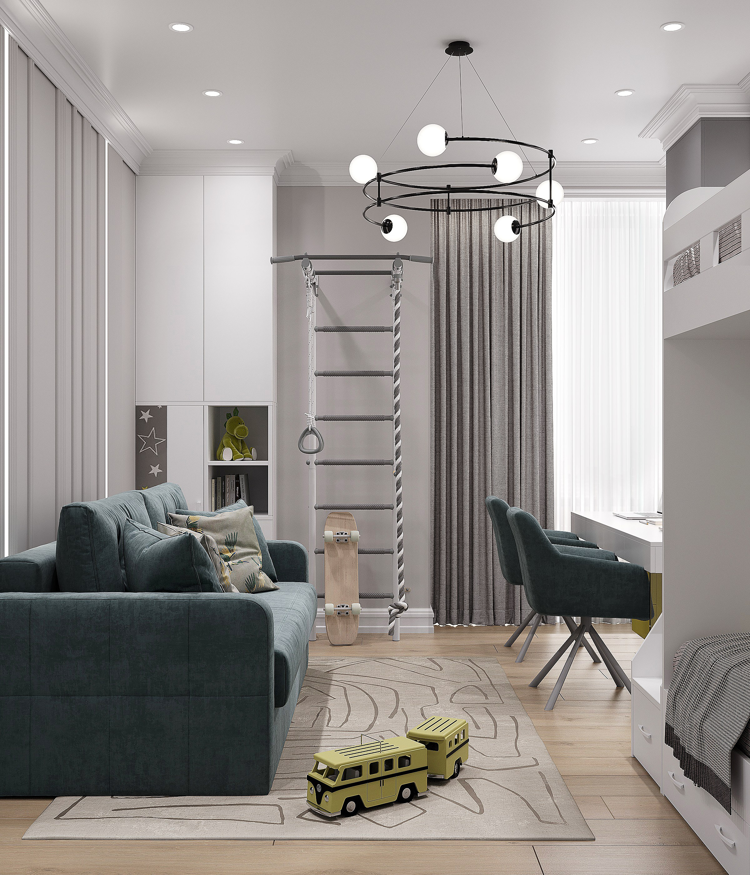 ЖК ЭНИТЕО, 71 м² | МОСКВА. Design interior-Samsonyan R