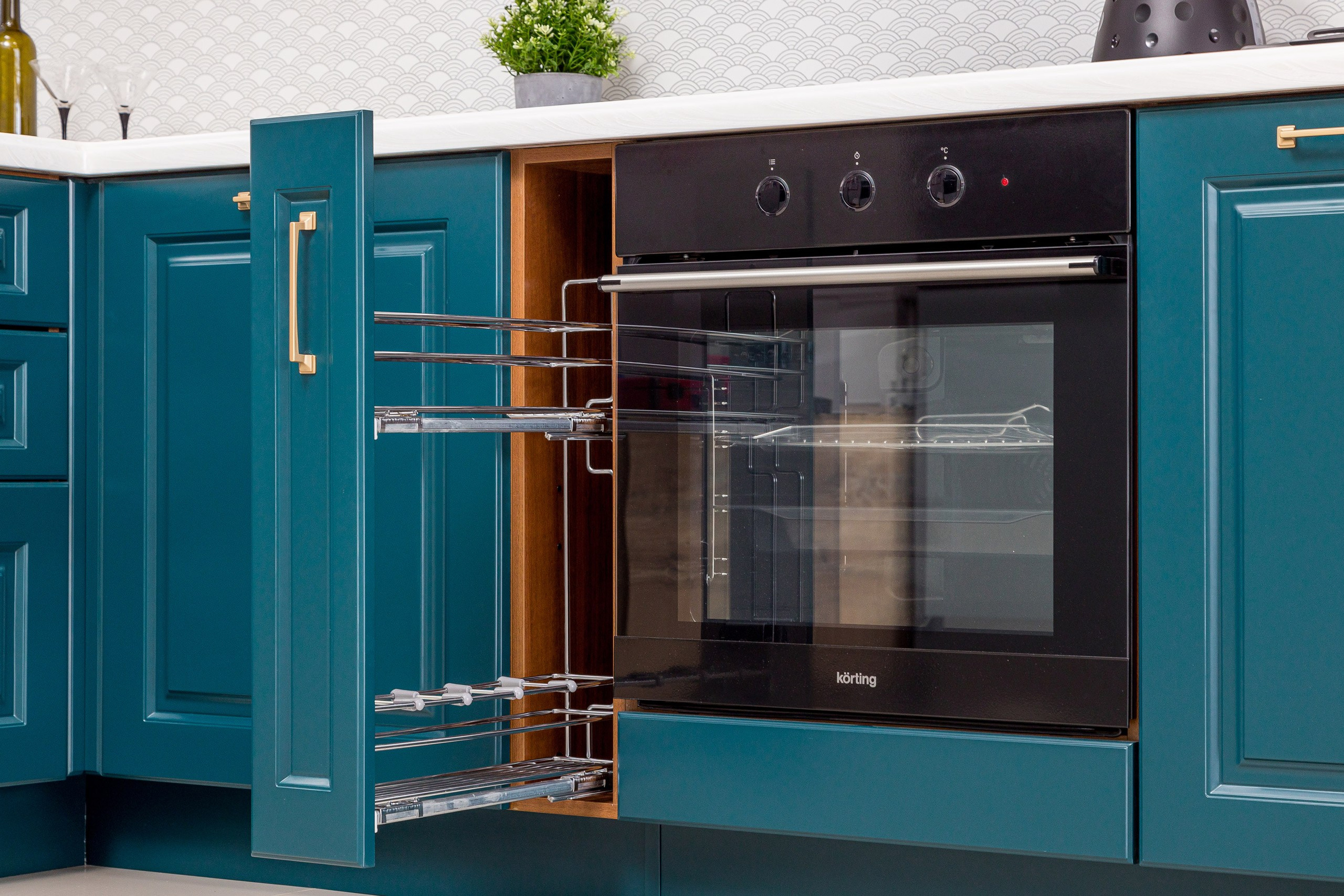 Kitchen salon. Interior photographer Vitalii in Portland and Vancouver