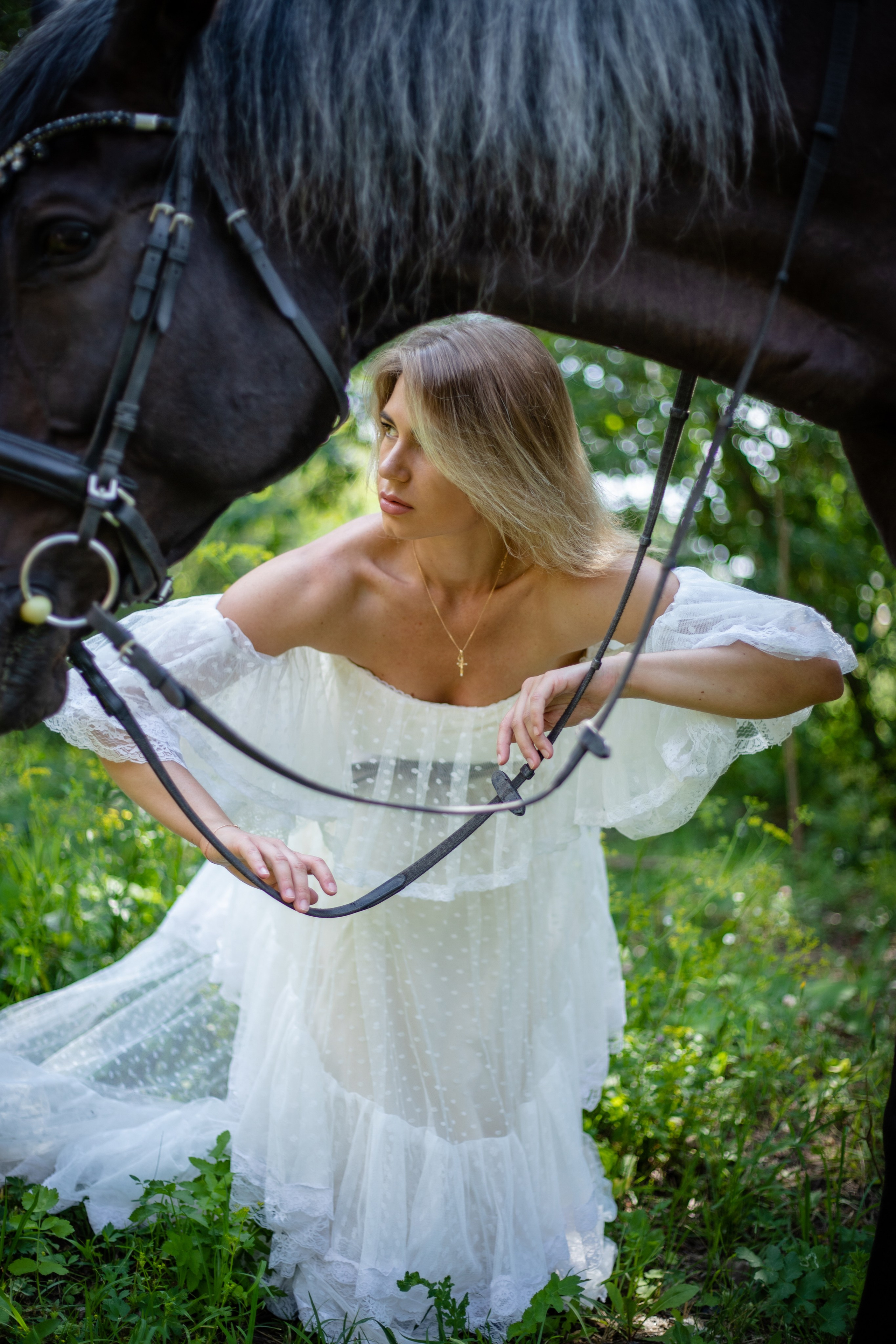 Съемка с лошадьми. Женский и семейный фотограф в Москве Лисовская Юлия