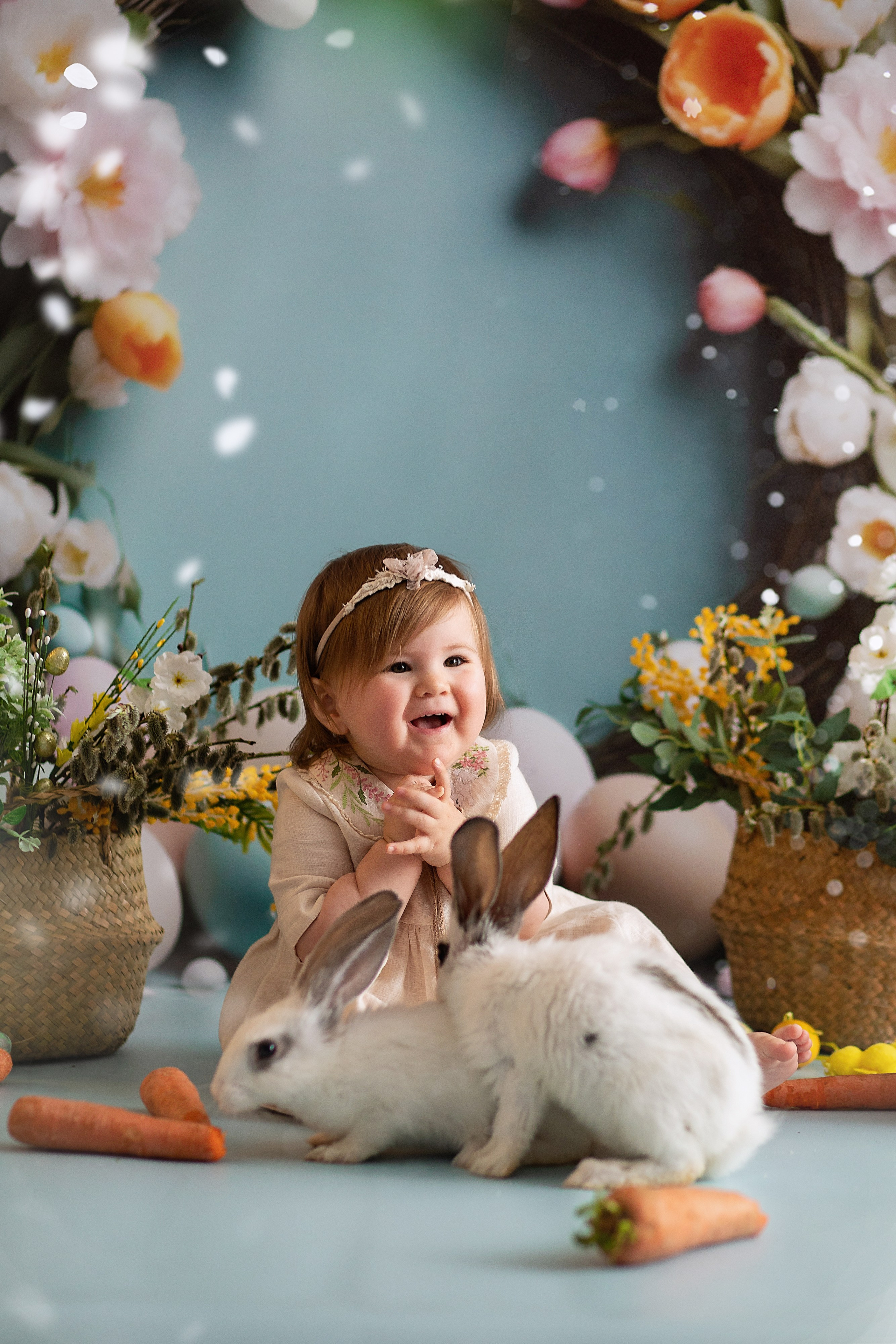 Фотопроект Пасхальный с кроликами. ФОТОГРАФ НА ГОДИК, БЕРЕМЕННОСТИ, НОВОРОЖДЕННЫХ, КРЕЩЕНИЯ МОСКВА