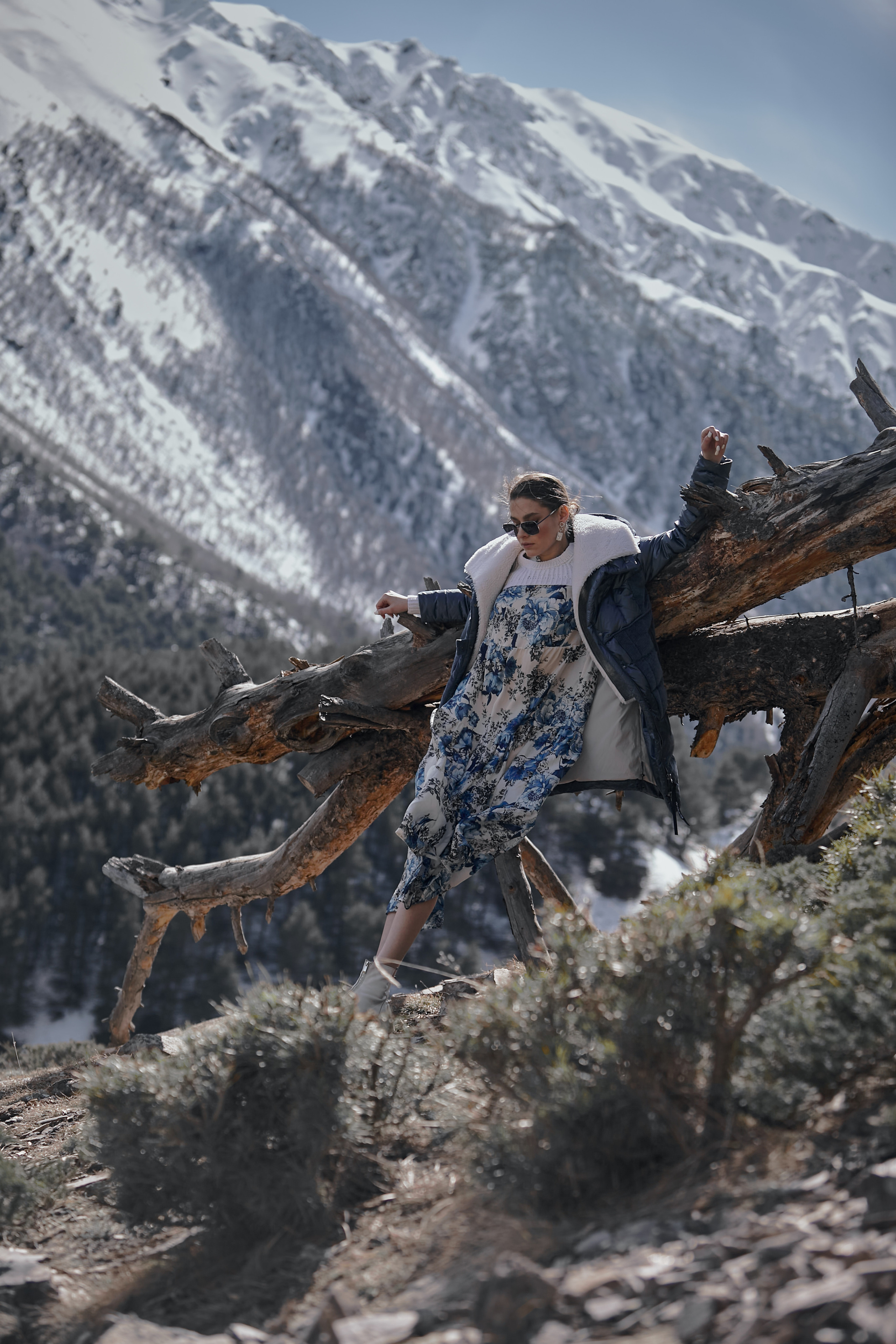 Имиджевая съемка для брендов в горах. Фотограф Продюсер в горах КБР / Москва  Нальчик Горы