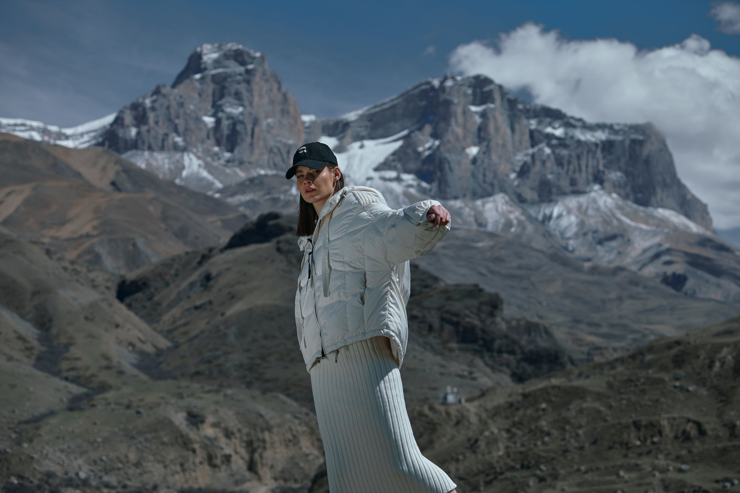 Имиджевая съемка для брендов в горах. Фотограф Продюсер в горах КБР / Москва  Нальчик Горы