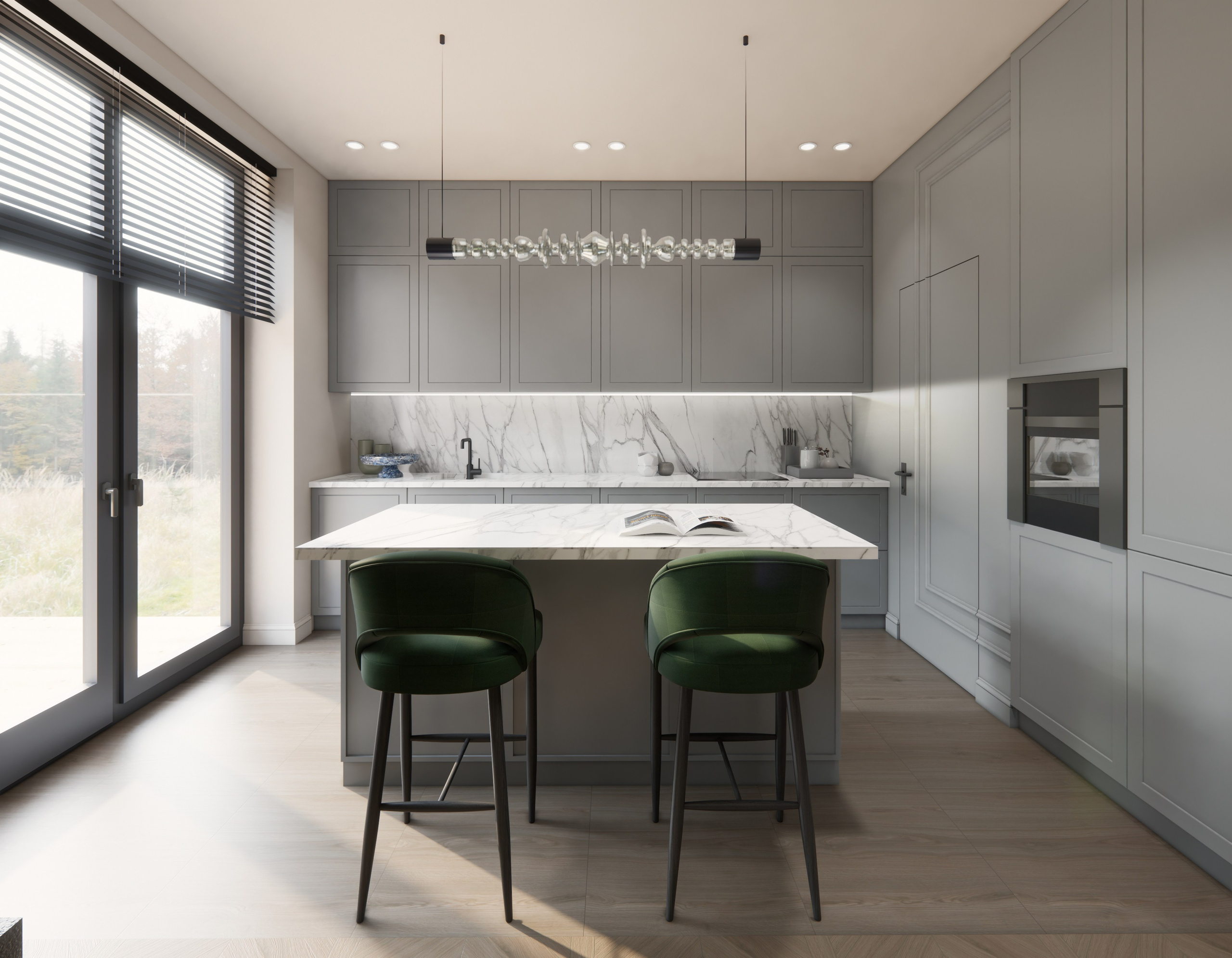 Коттедж Санкт-Петербург. Дизайн интерьеров Краснодар