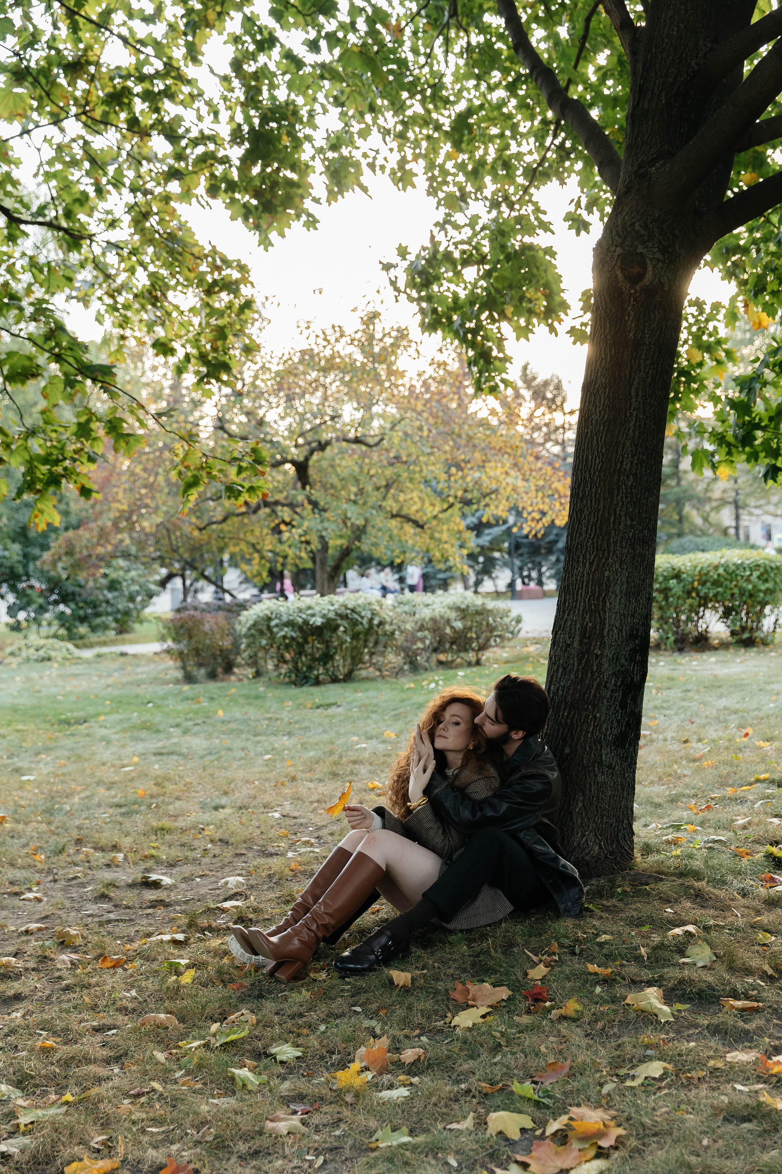 Осенняя история любви. Фотограф индивидуальных женских портретов и LOVEstory в Москве