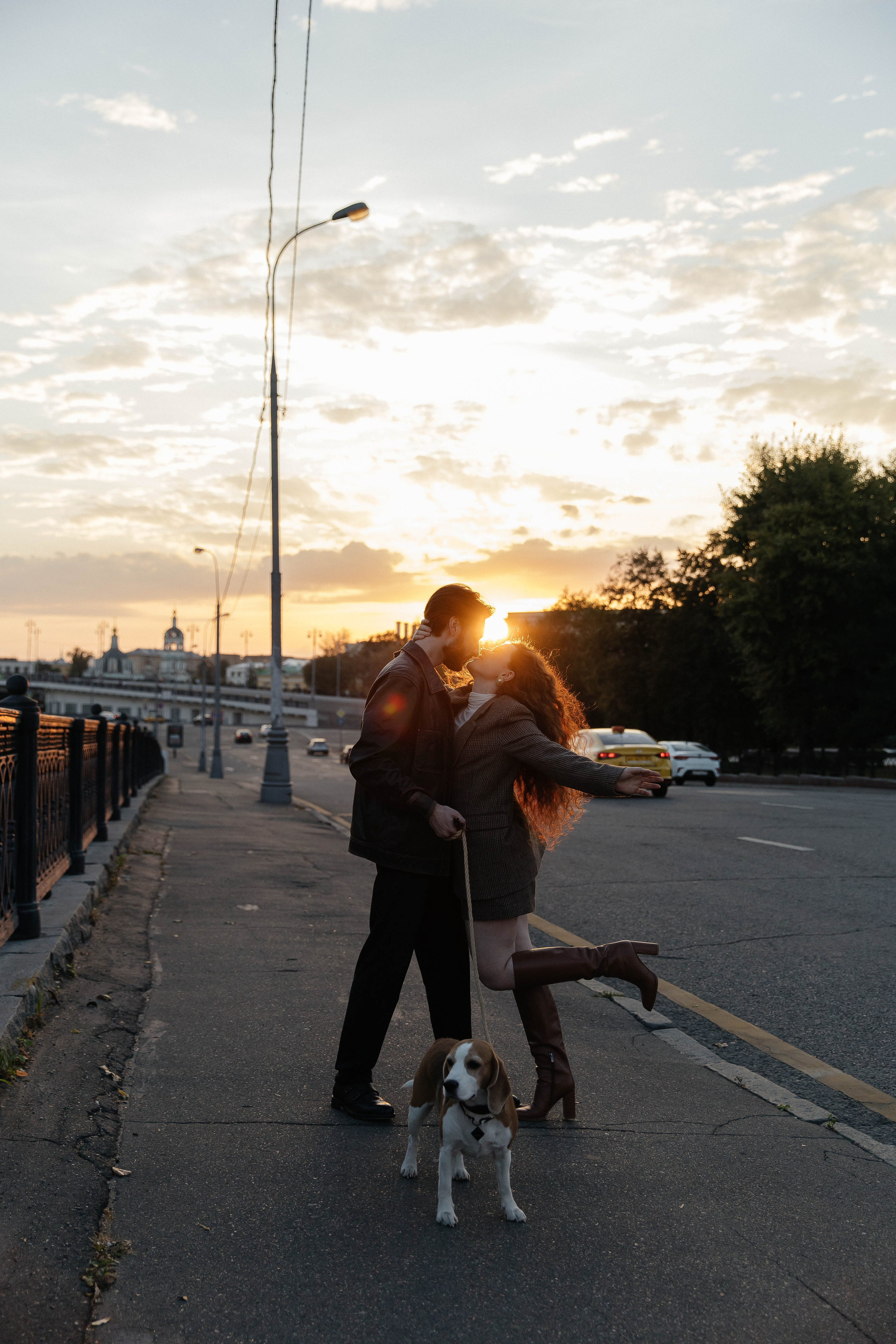 Осенняя история любви. Фотограф индивидуальных женских портретов и LOVEstory в Москве