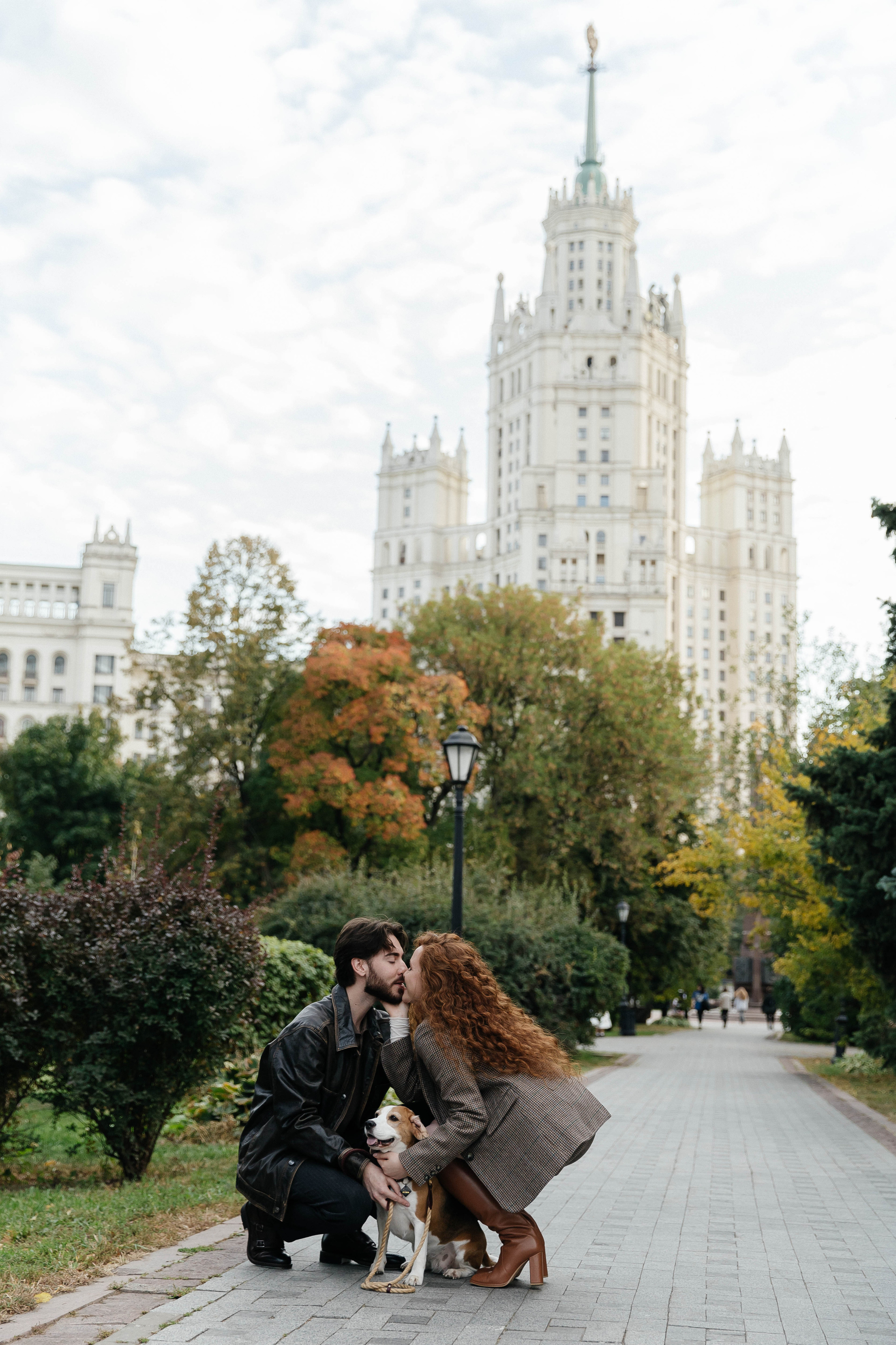 Осенняя история любви. Фотограф индивидуальных женских портретов и LOVEstory в Москве