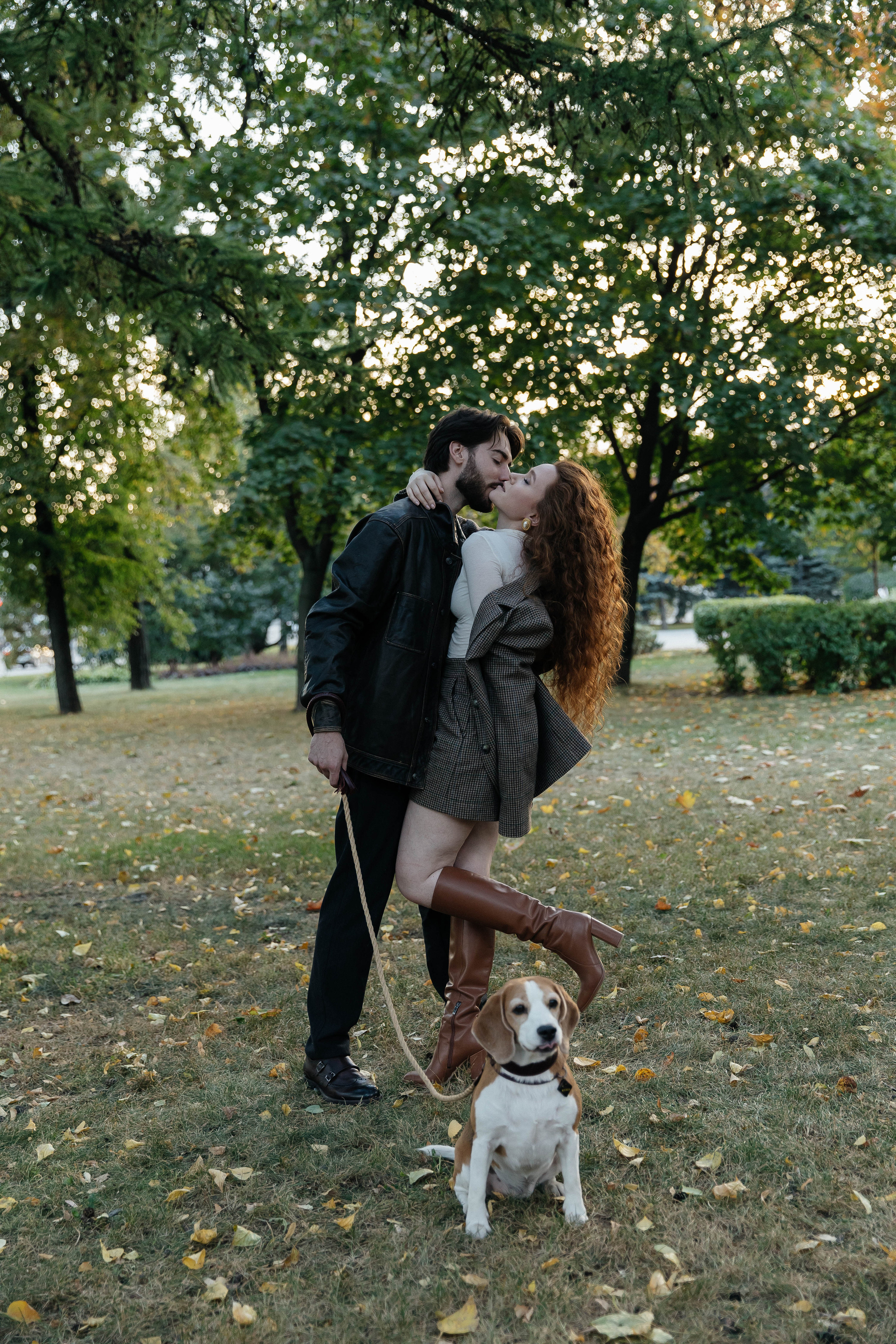 Осенняя история любви. Фотограф индивидуальных женских портретов и LOVEstory в Москве