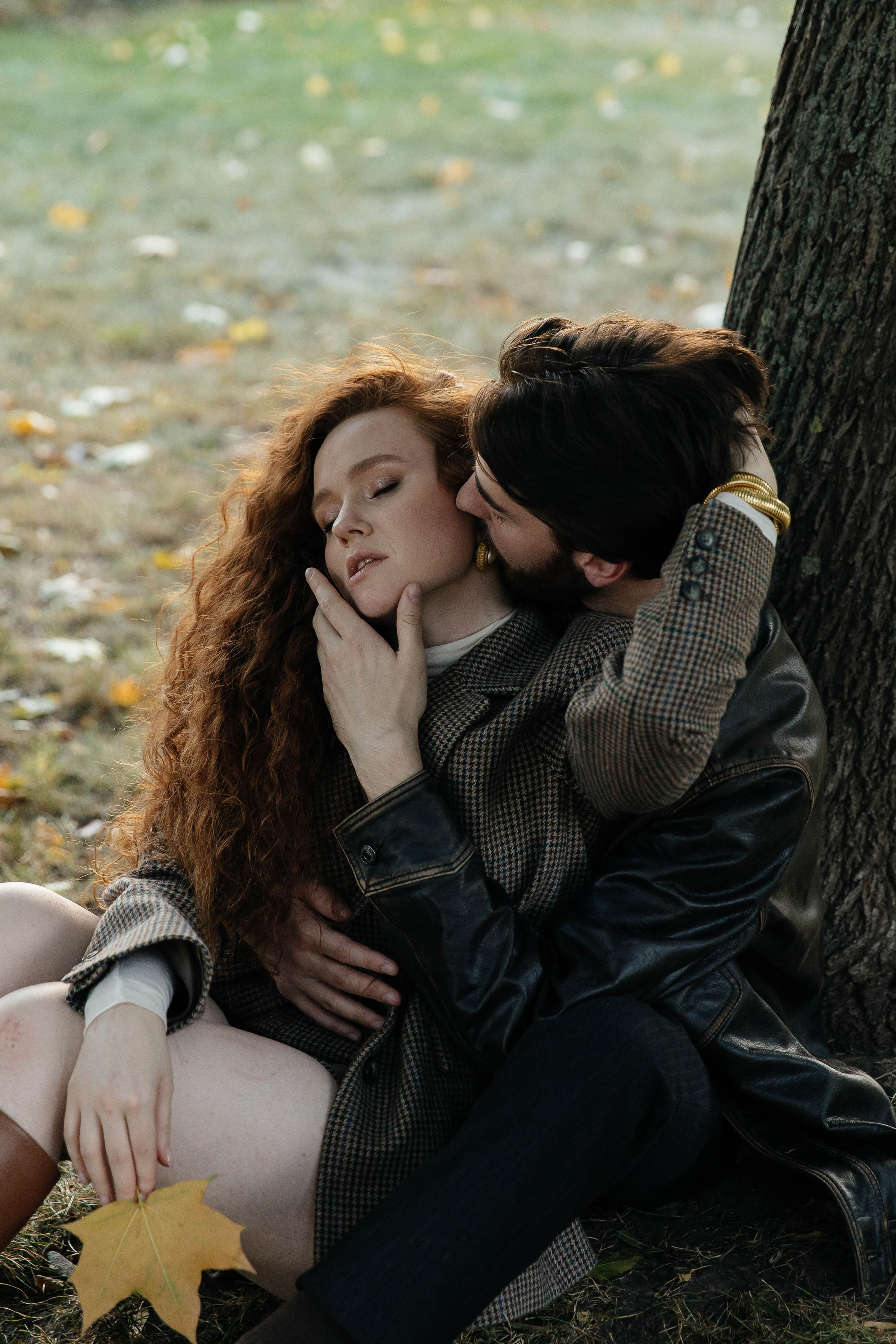 Осенняя история любви. Фотограф индивидуальных женских портретов и LOVEstory в Москве