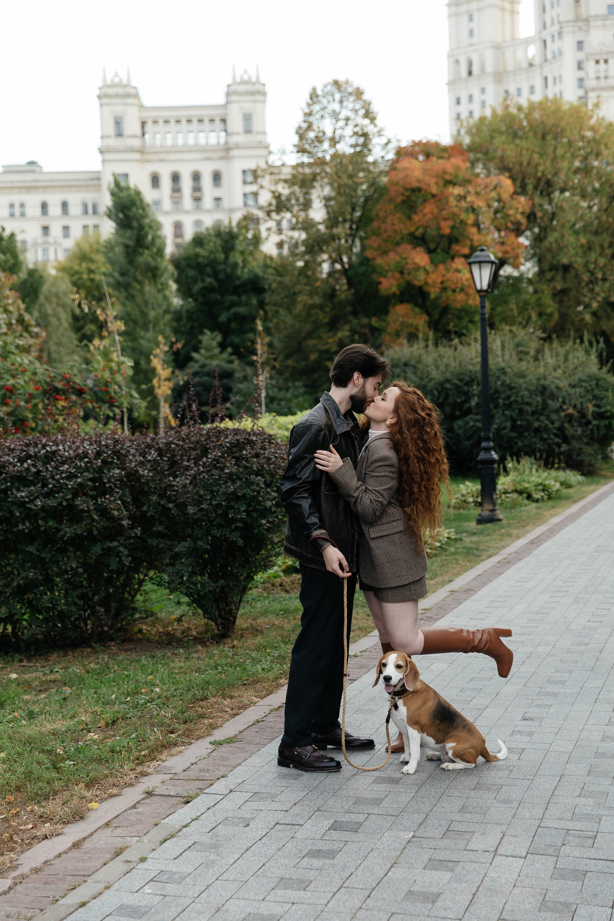 Осенняя история любви. Фотограф индивидуальных женских портретов и LOVEstory в Москве
