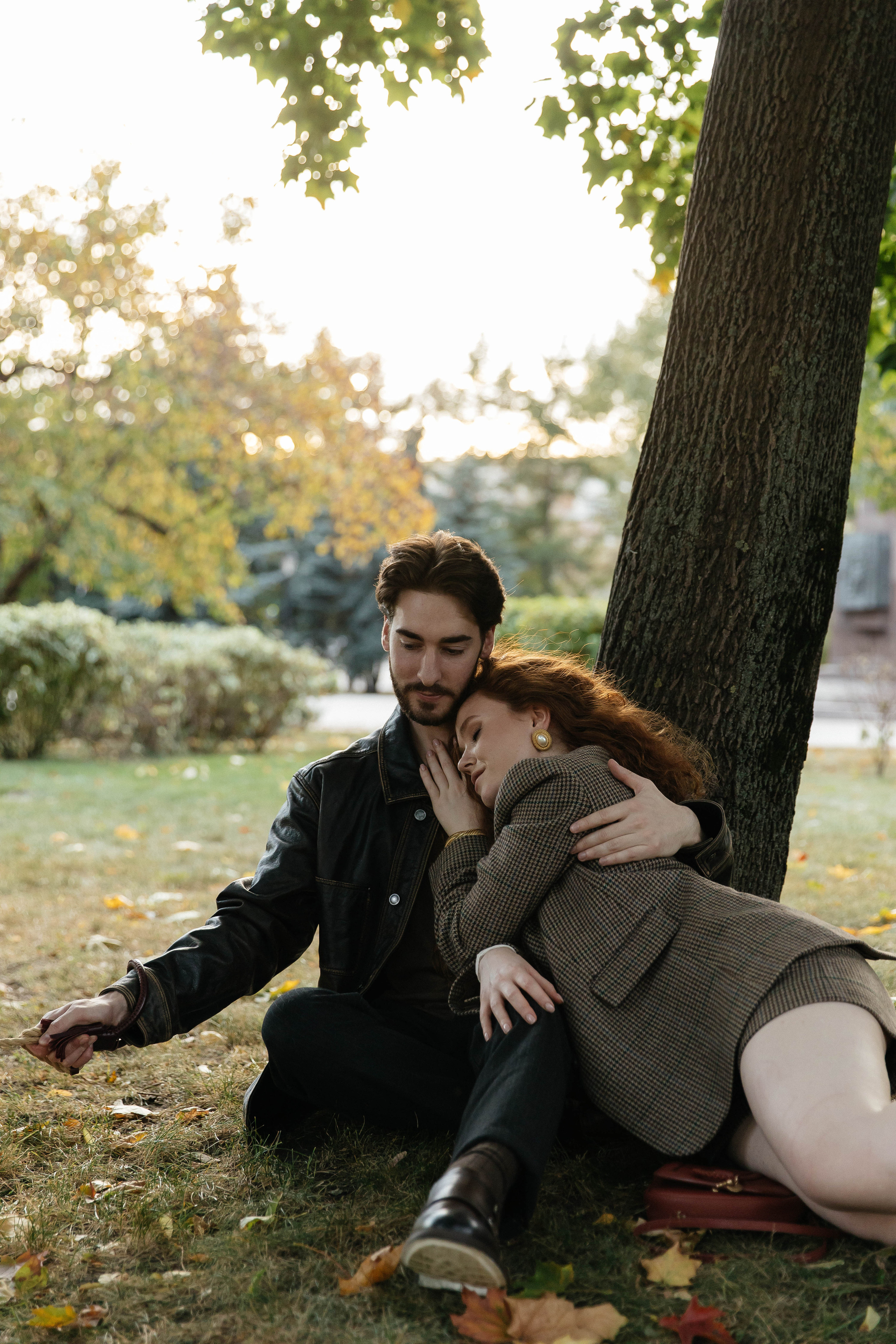 Осенняя история любви. Фотограф индивидуальных женских портретов и LOVEstory в Москве