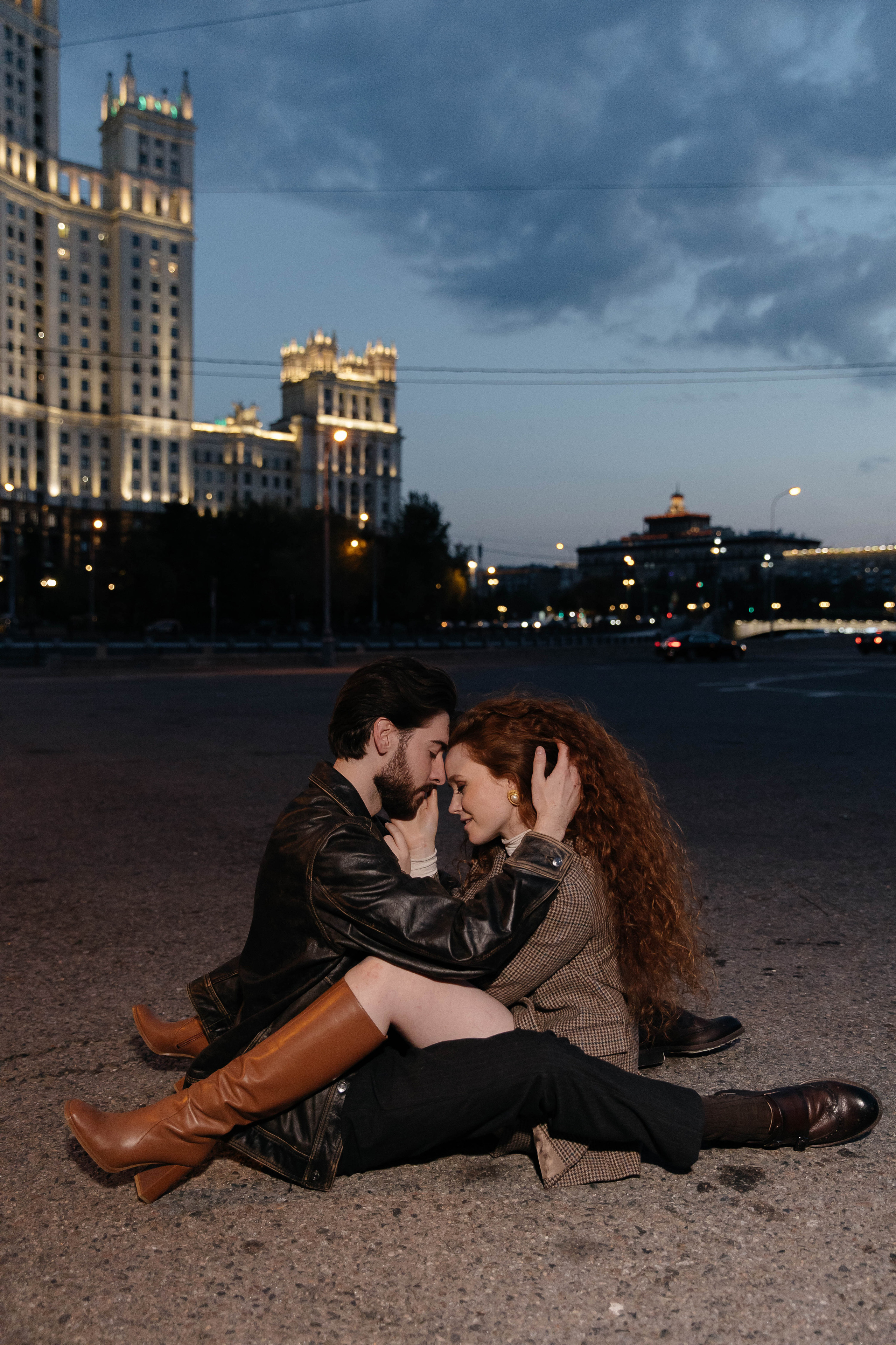 Осенняя история любви. Фотограф индивидуальных женских портретов и LOVEstory в Москве