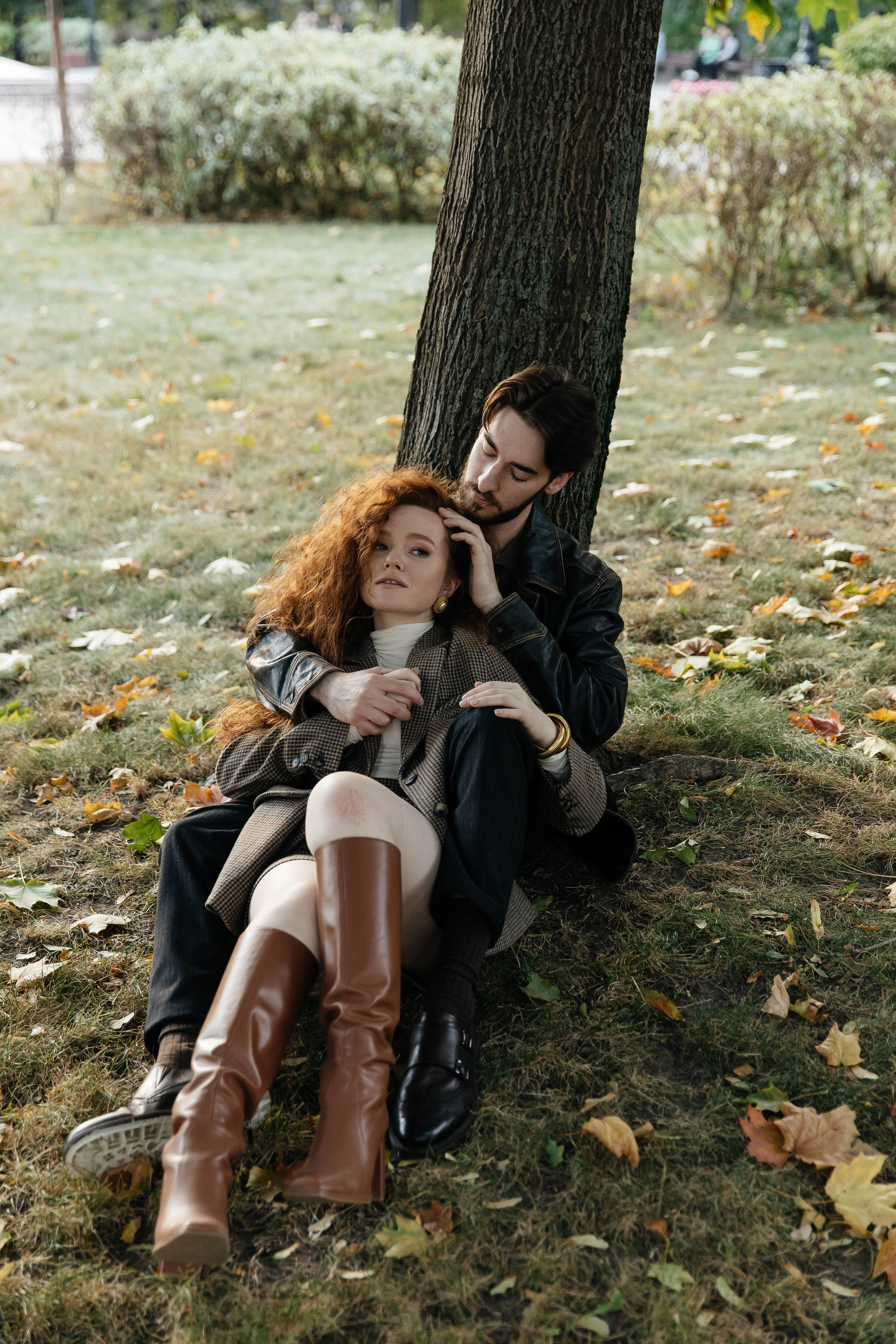 Осенняя история любви. Фотограф индивидуальных женских портретов и LOVEstory в Москве