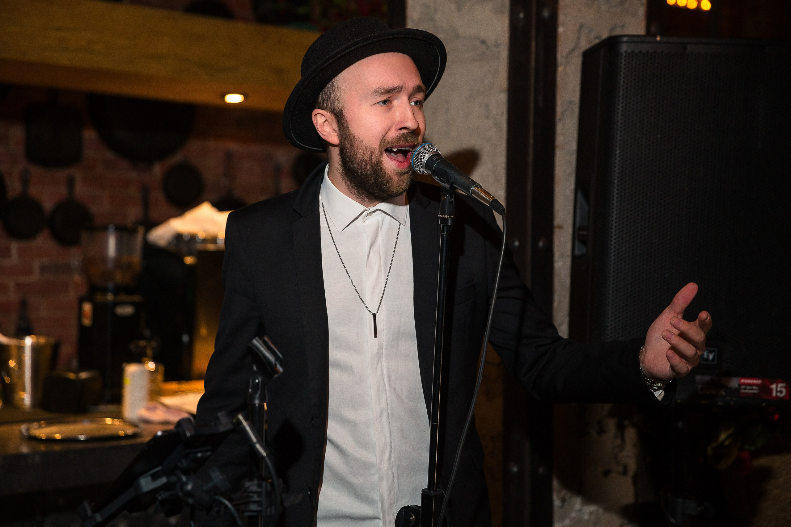 14 февраля в ресторане «Шинок». Репортажный Фотограф Александр Назаров. Москва и М.О