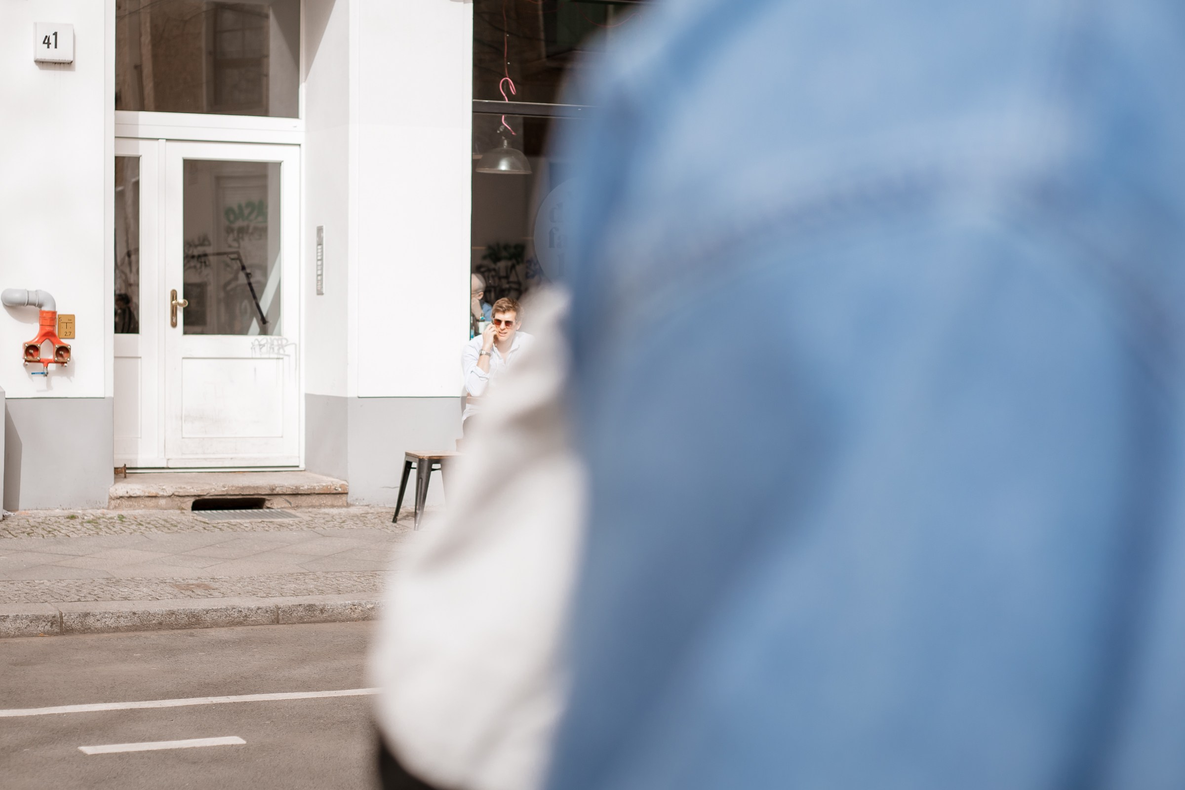 Berlin. Street photographer Ksenya Loboda