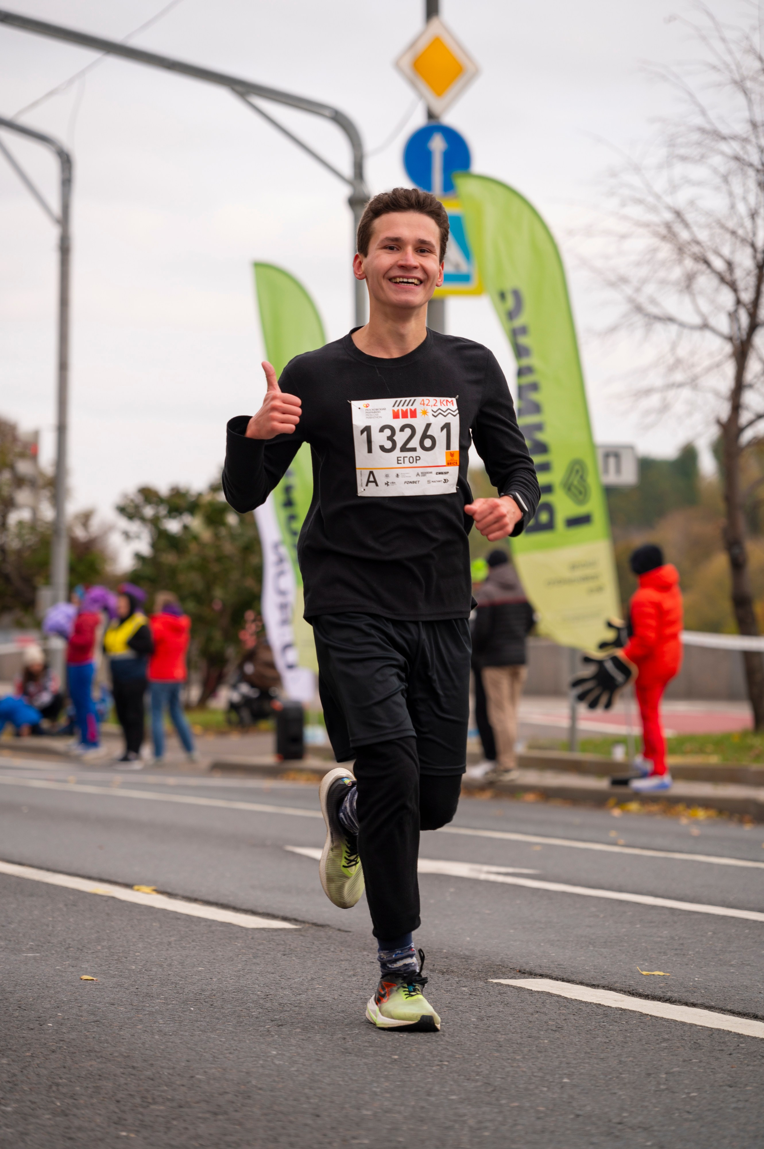 Спортивные мероприятия: Московский марафон 2024. Фотограф Михаил Волков