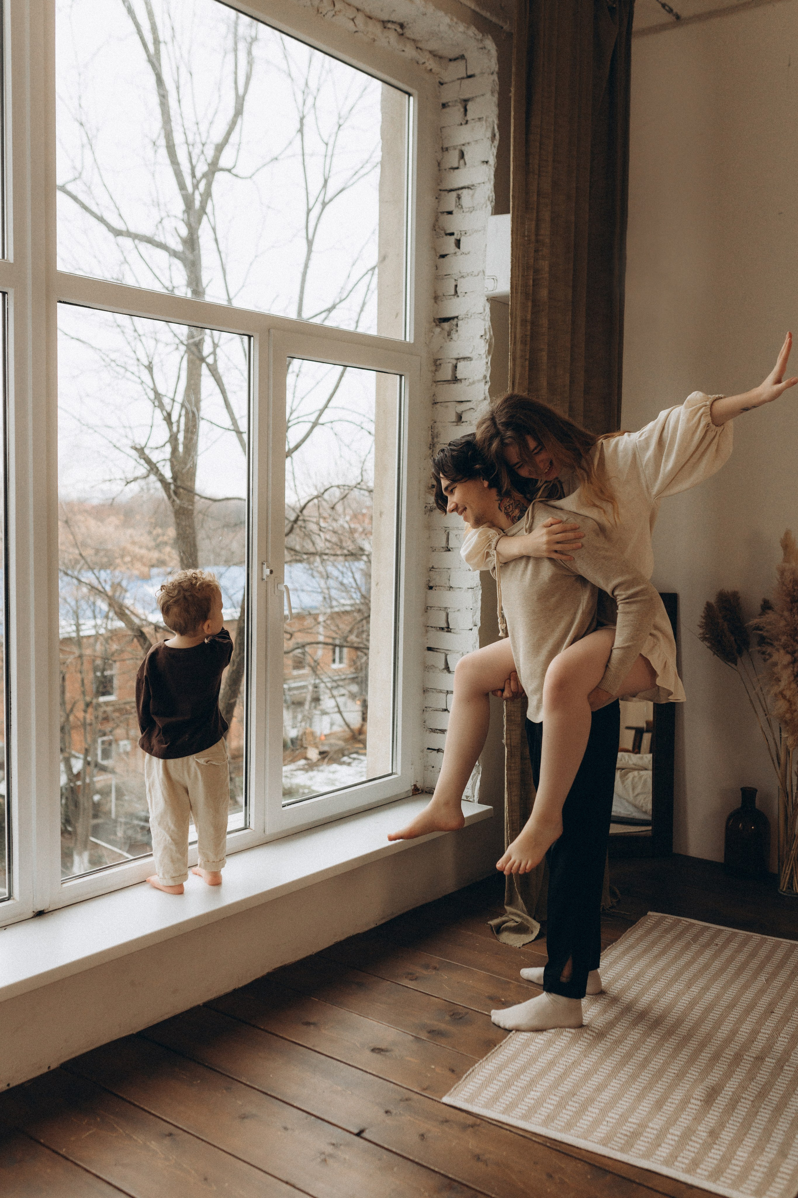 Эвелина, Евгений, Леран