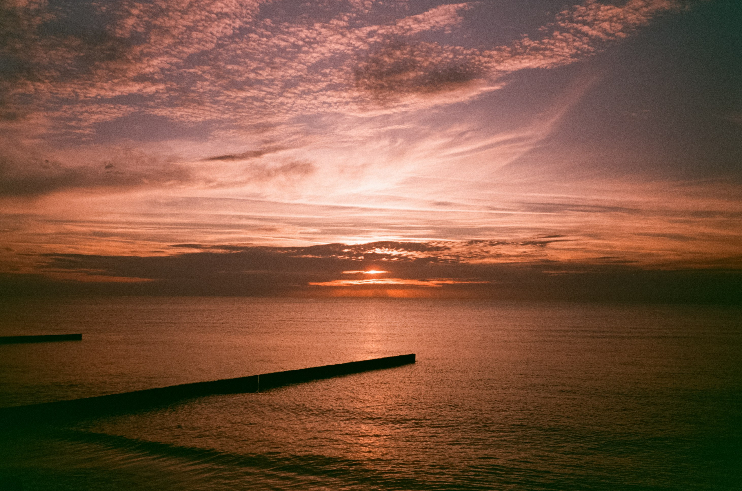 Закаты Зеленоградск, Светлогорск / Ricoh MF-1 / Konica Centuria 400