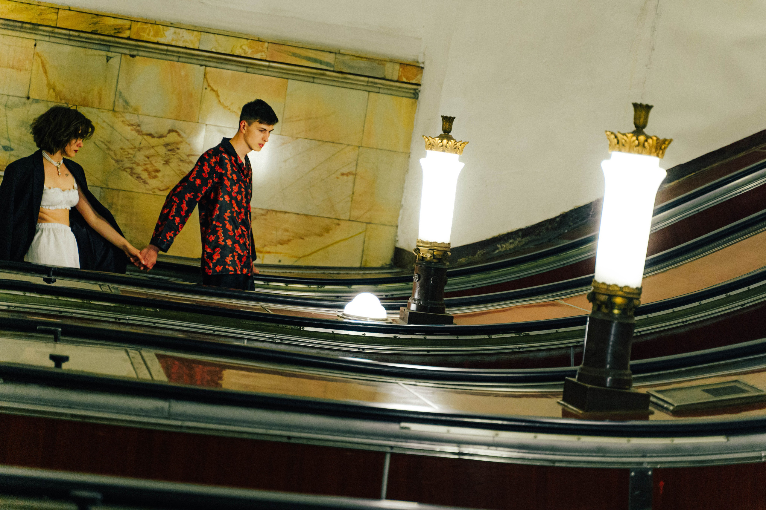 Ночь в метро. Портретный фотограф в Москве Эмиль Халиков