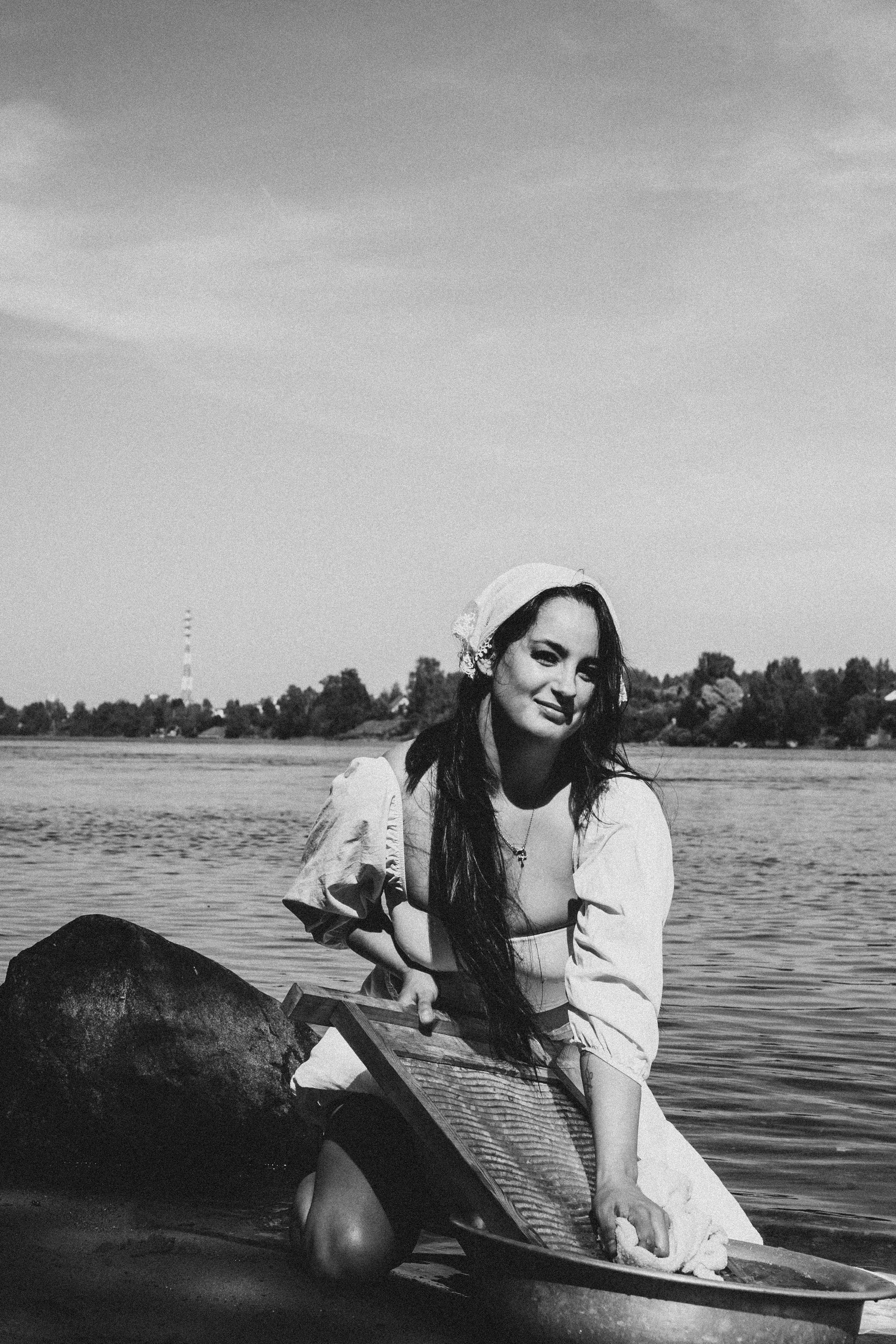 СТИРКА НА РЕКЕ. Профессиональный фотограф, Санкт-Петербург — Виктория Богомолова