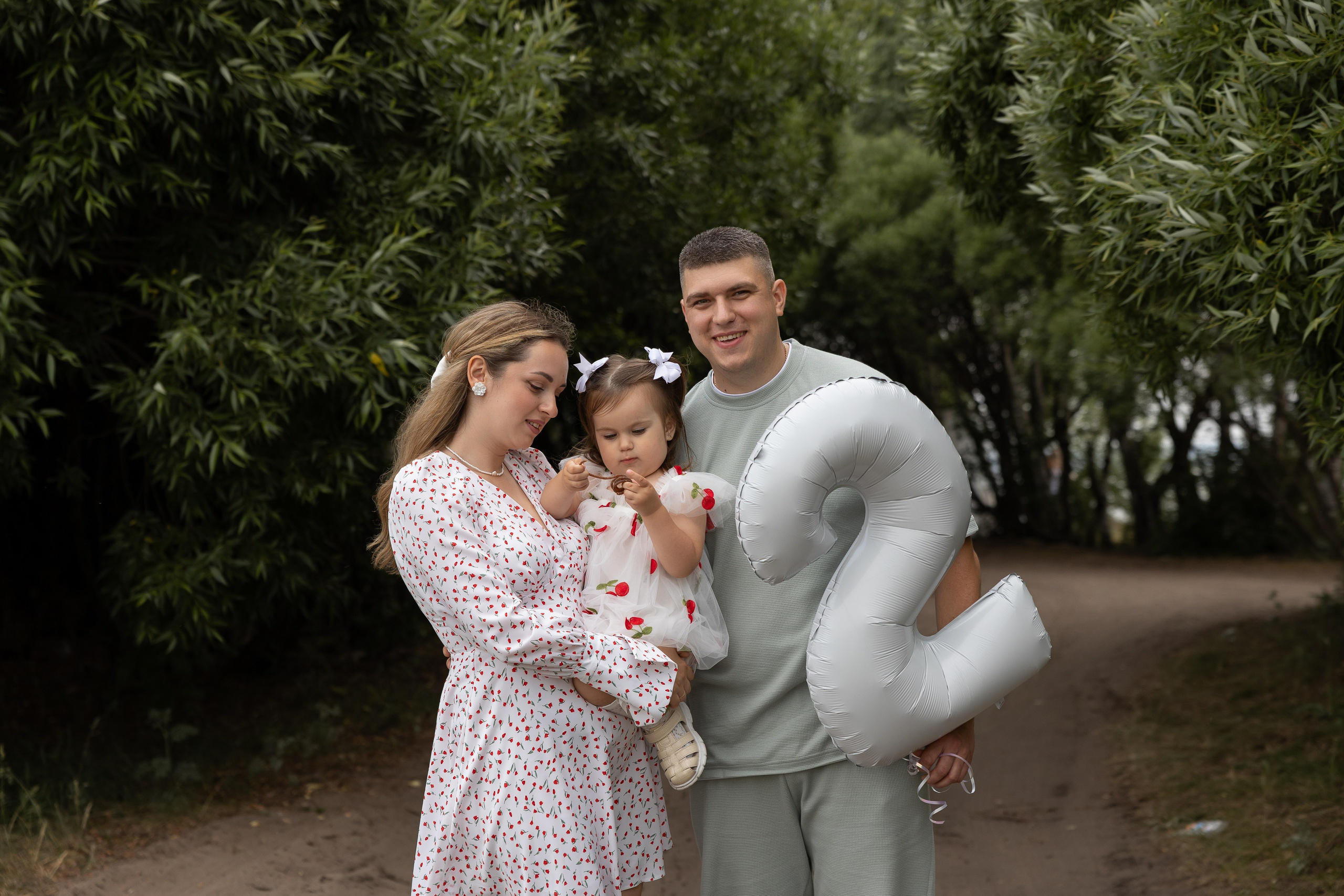 Денис, Наталья и София. Семейный и свадебный фотограф в Челябинске Мария Леонтьева
