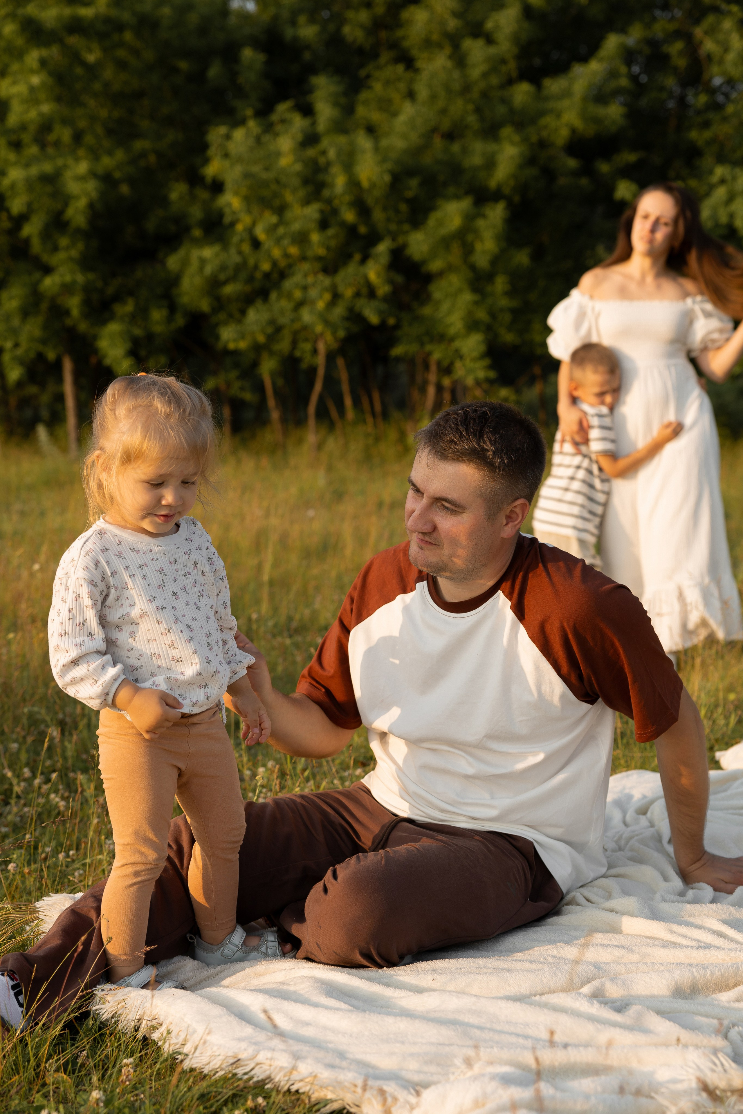 В поле. Семейный и свадебный фотограф в Челябинске Мария Леонтьева