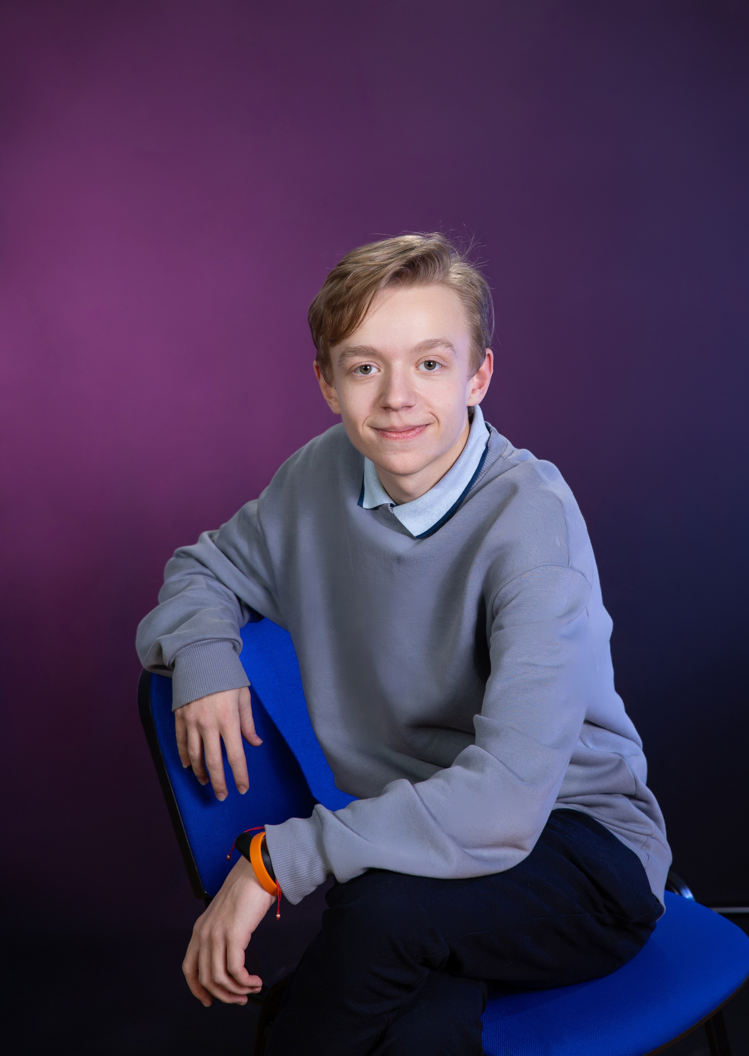 портретная съемка для выпускного альбома