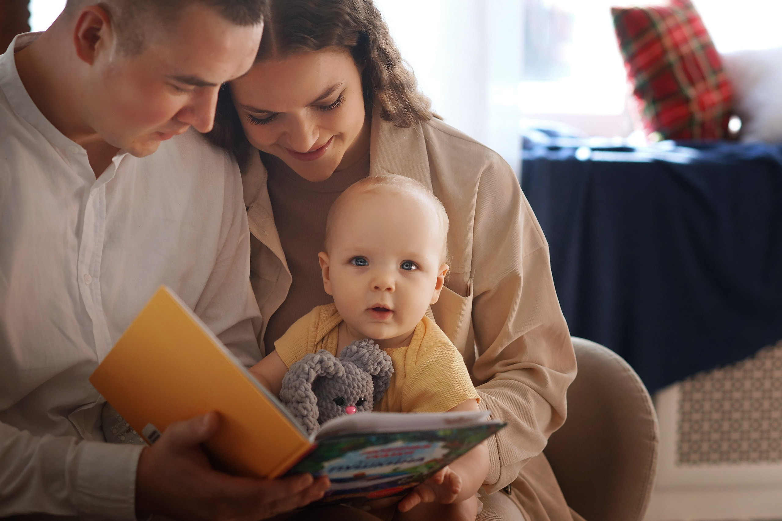 Семейная съёмка. Студийная. Семейный фотограф г. Новокузнецк Юлия Машникова