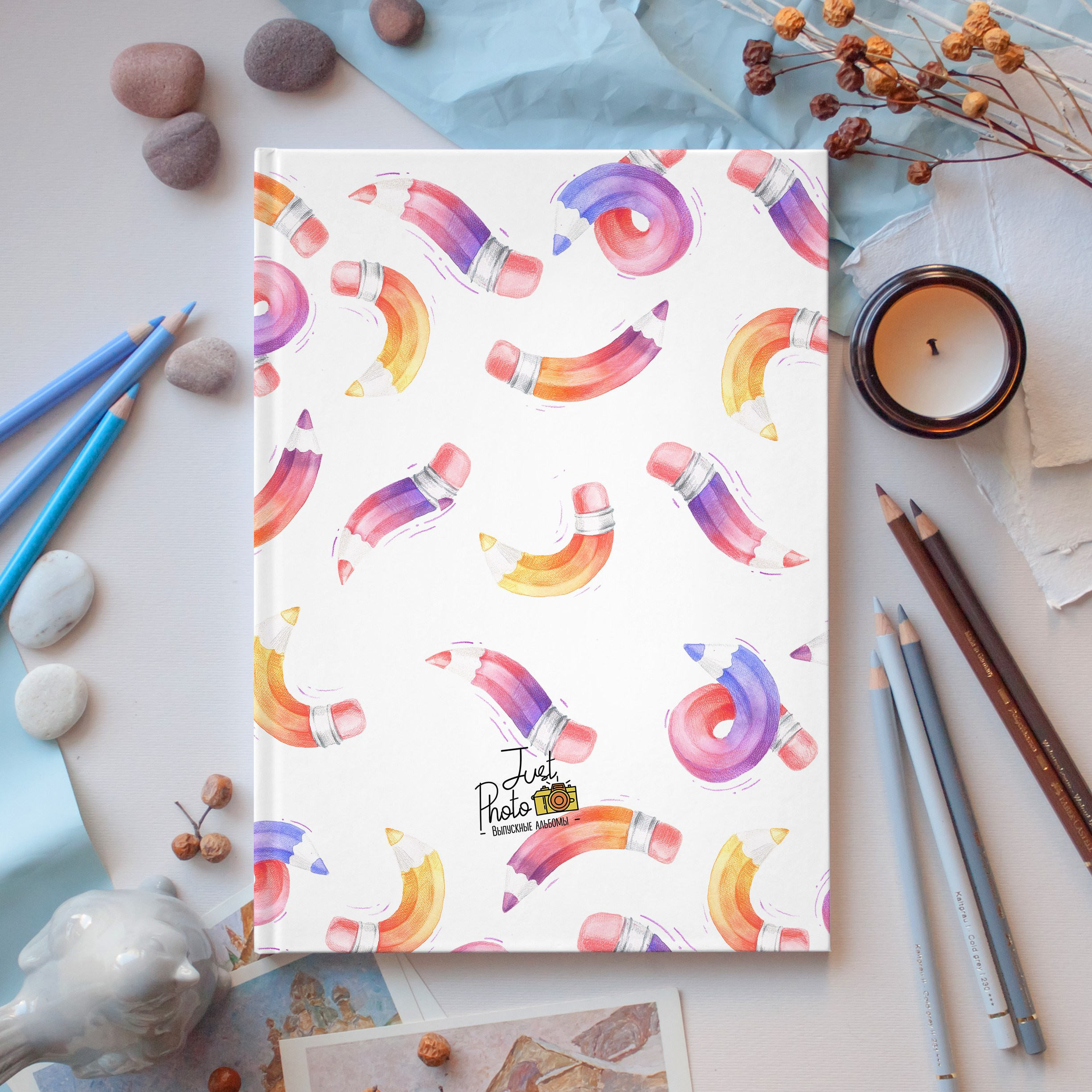 Цветные карандаши. Выпускные альбомы в Ставрополе