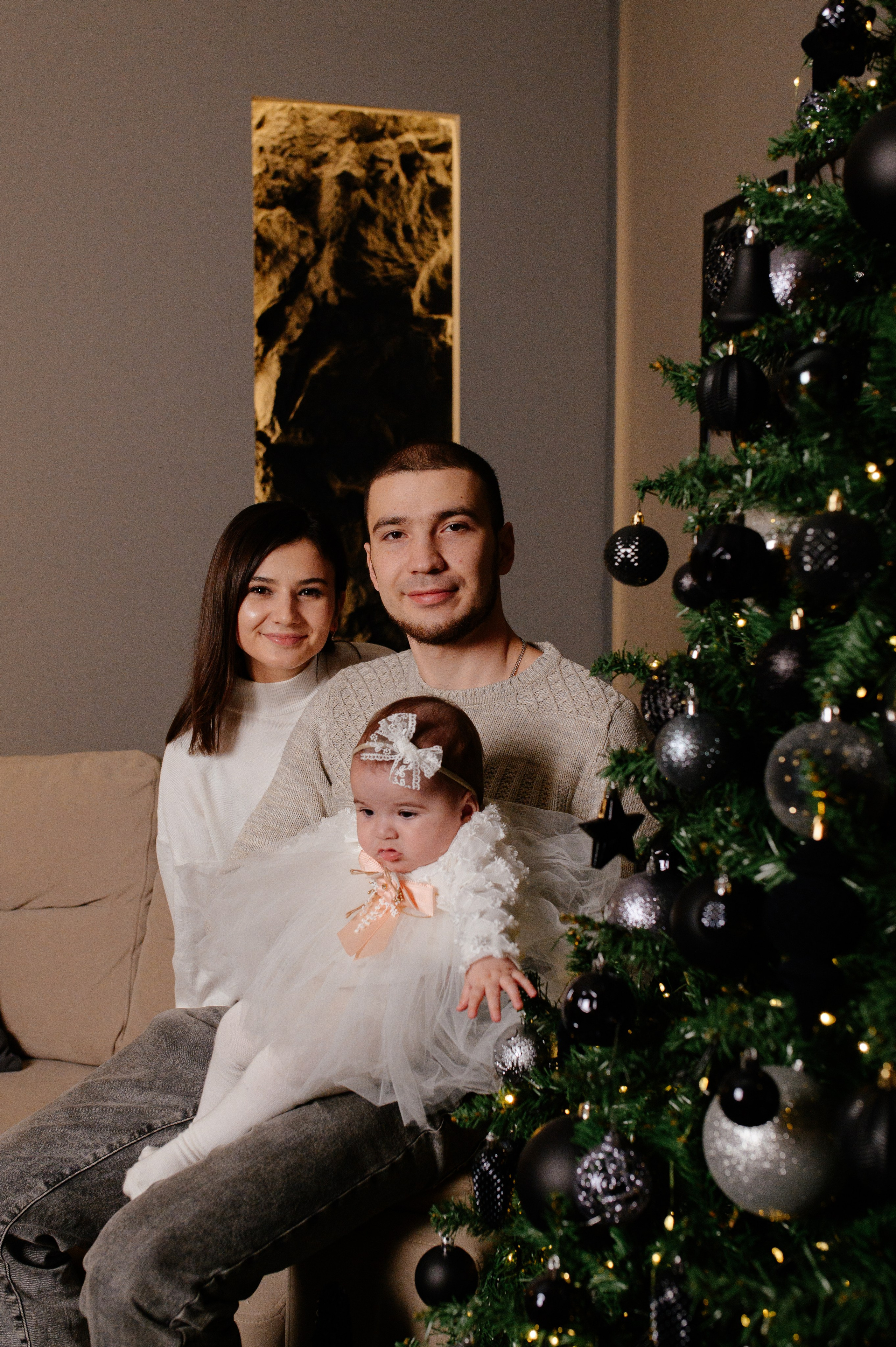 Первая Новогодняя фотосессия. Свадебный фотограф Караганда