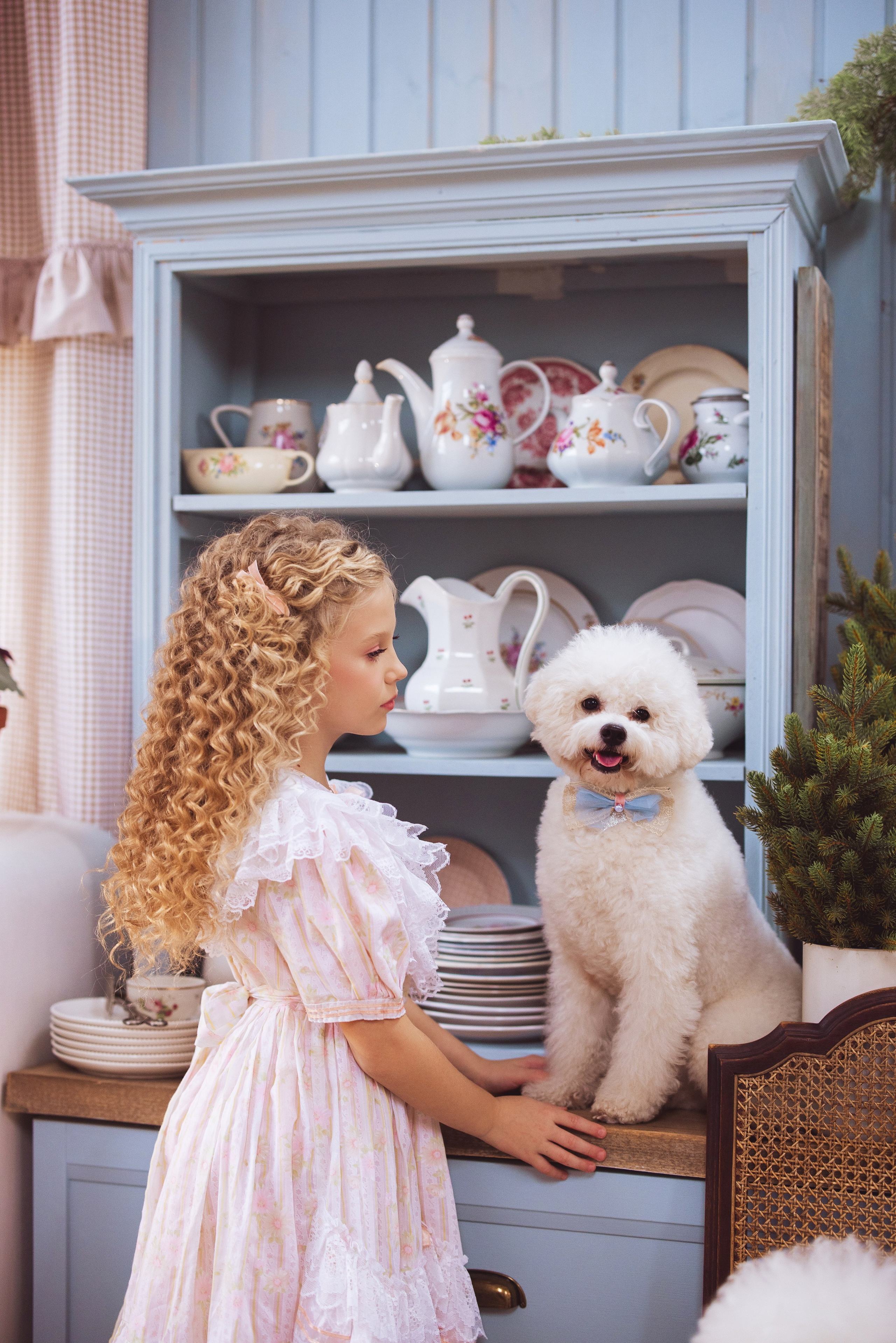 Новогодняя фотосессия в стиле Винтаж. Семейный и детский фотограф в Краснодаре Анна Трашкова