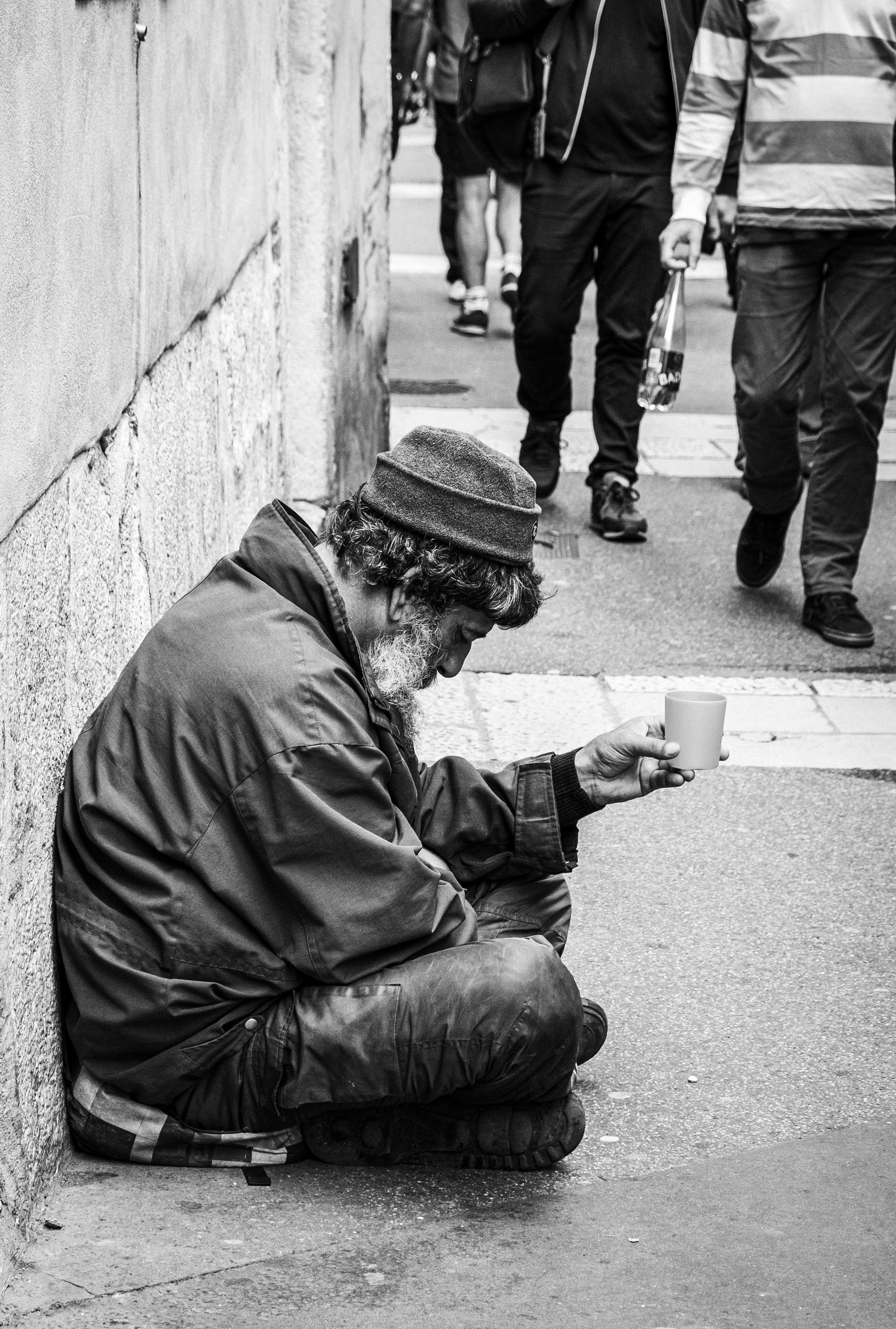 Анси. Фотограф Антон Швец — Монохромная реальность