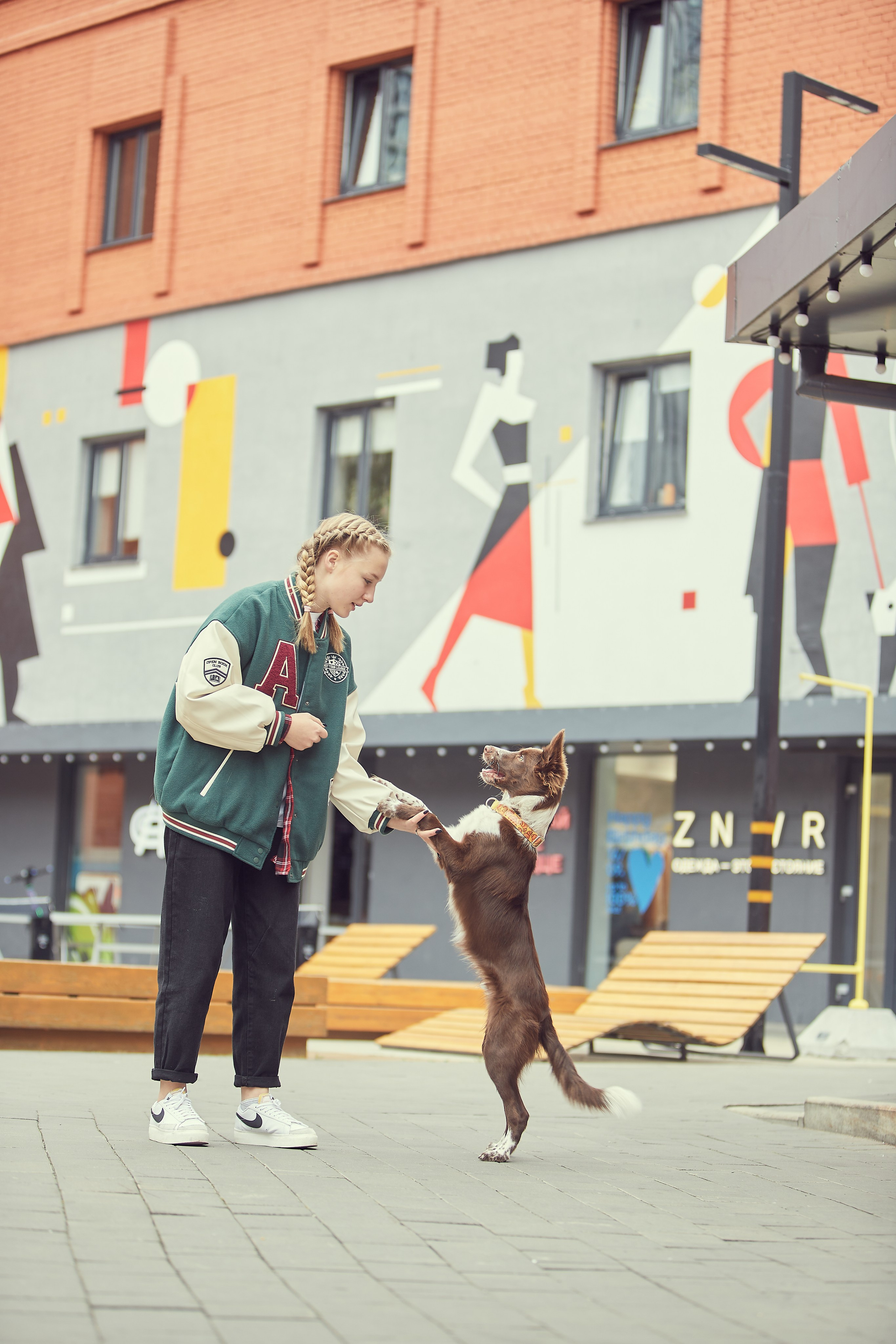 Портретная фотосессия Софы и питомцев. Екатерина Осипова — профессиональный фотограф в Москве