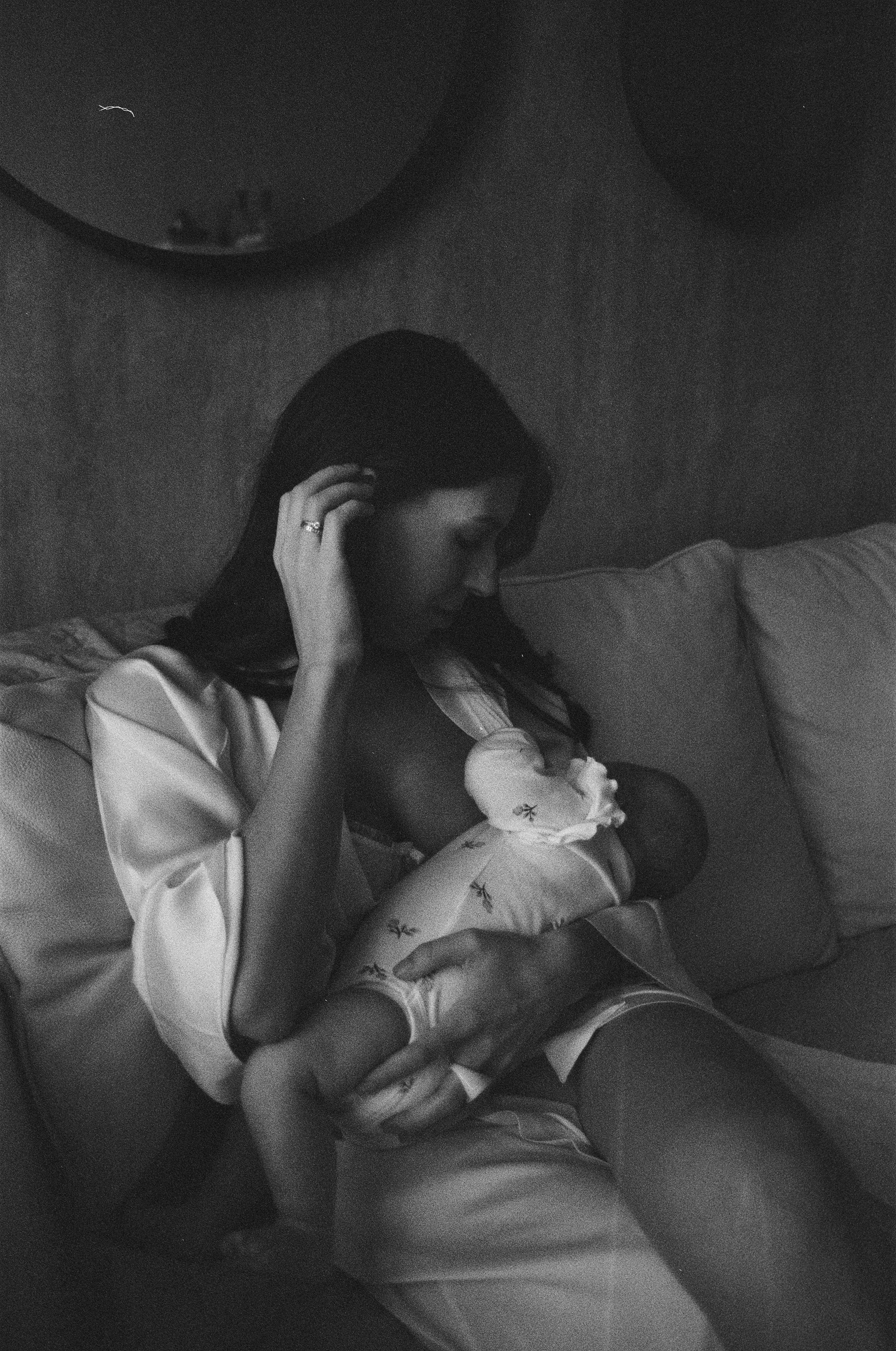 Галина, Денис и их дочка (35 мм). Фотограф в Екатеринбурге и Москве, Анна