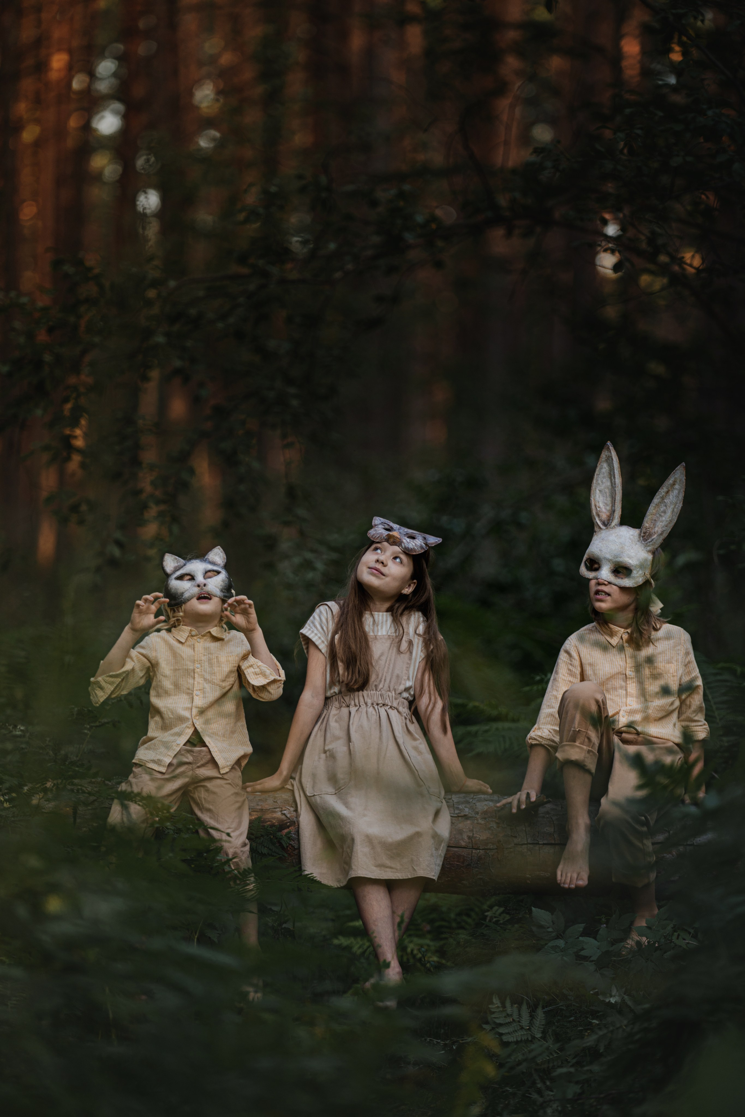 Маски (детская тематическая съемка). Kameramotor74