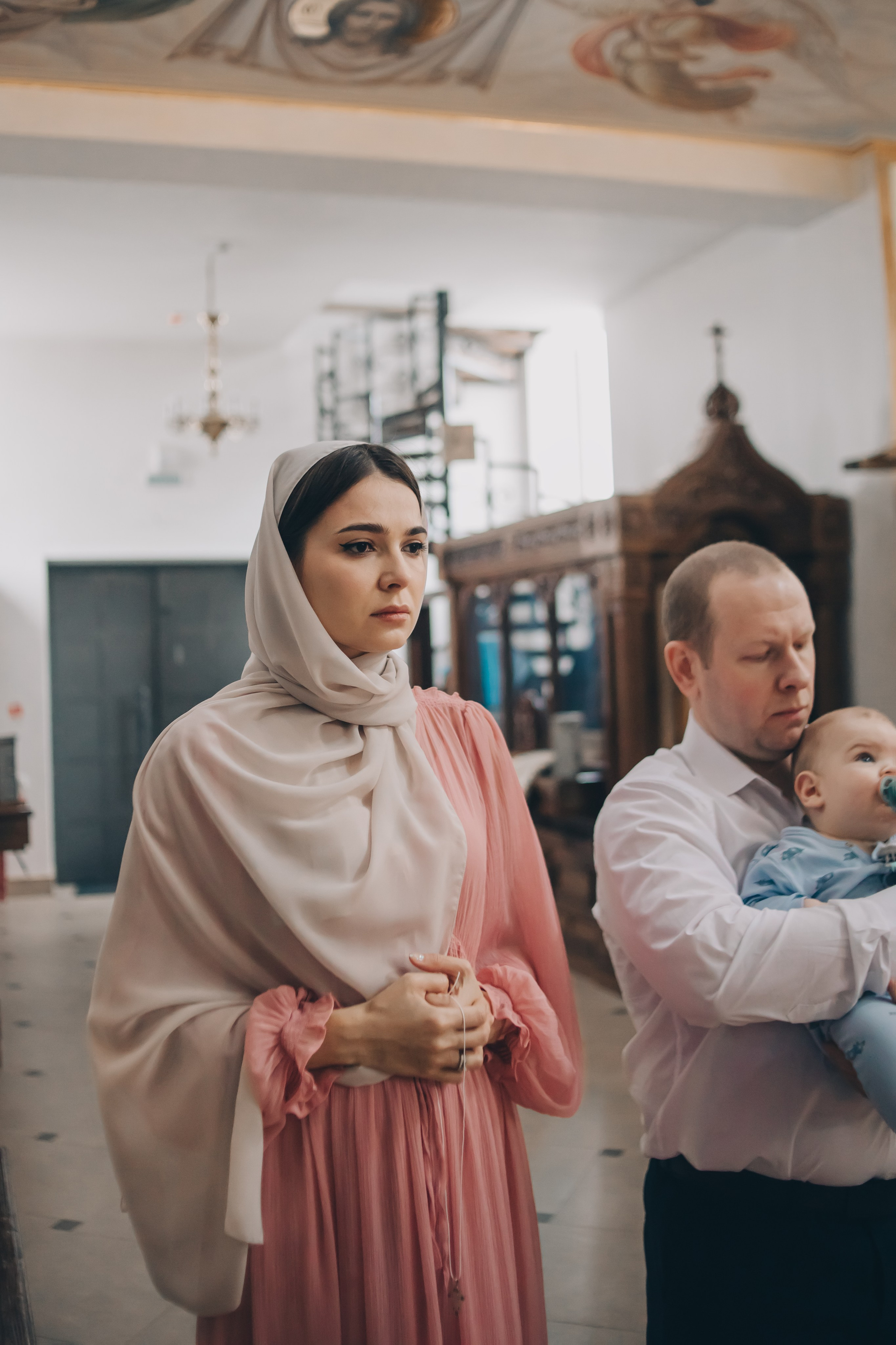 Фотосессия таинства крещения. Свадебный и семейный фотограф в Краснодарском крае Мария Данилкина