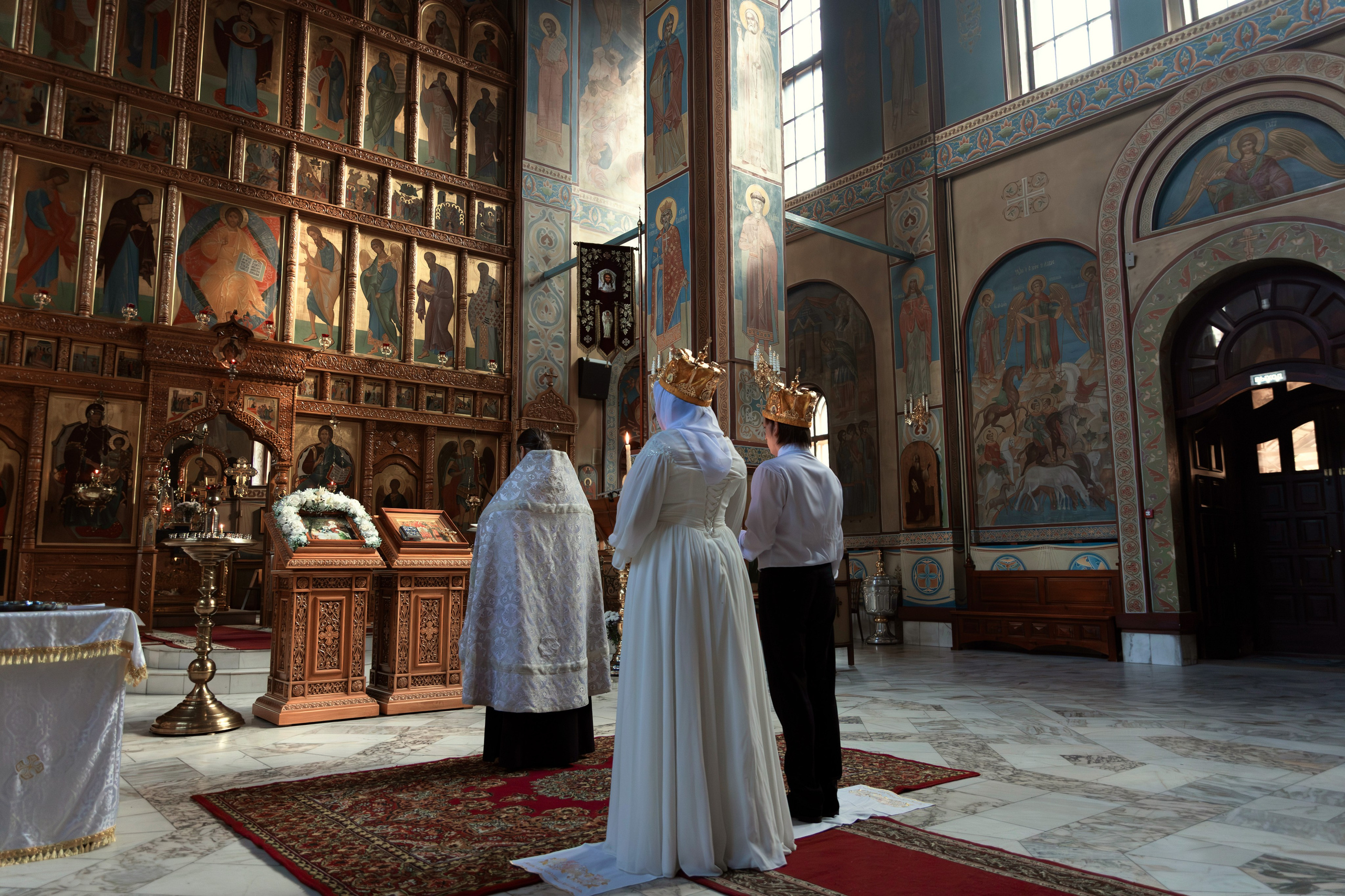 Венчание Владимира и Ольги. ТОП Фотограф на Крещение и Венчание Железногорск Алексей Мещеряков
