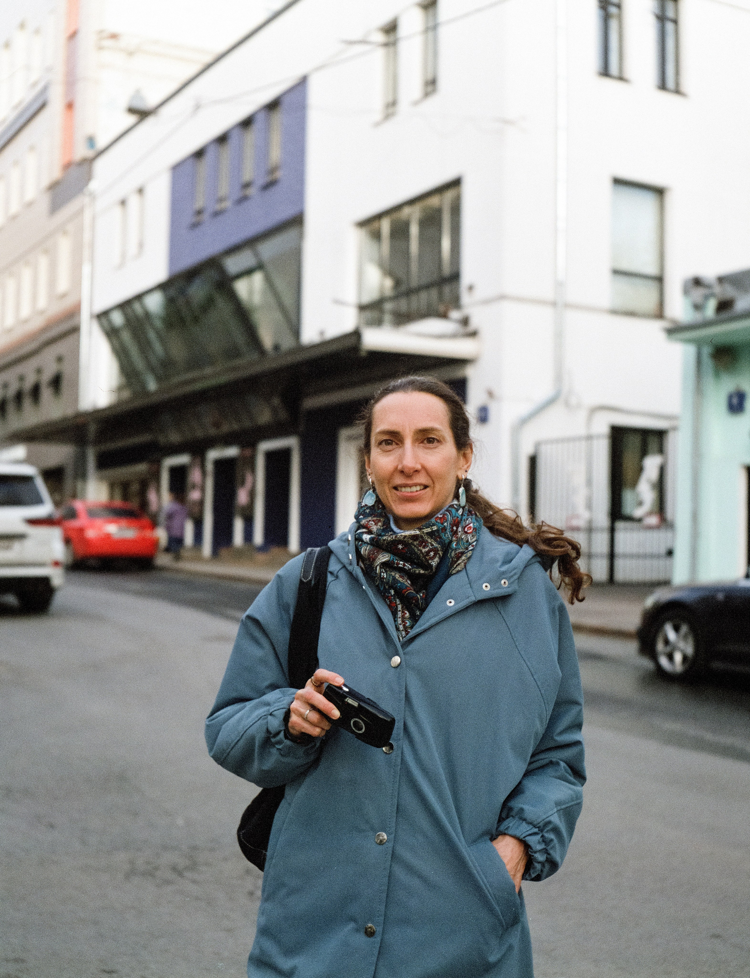 Благовещенский переулок, апрель 2024 года / Konica Pearl II